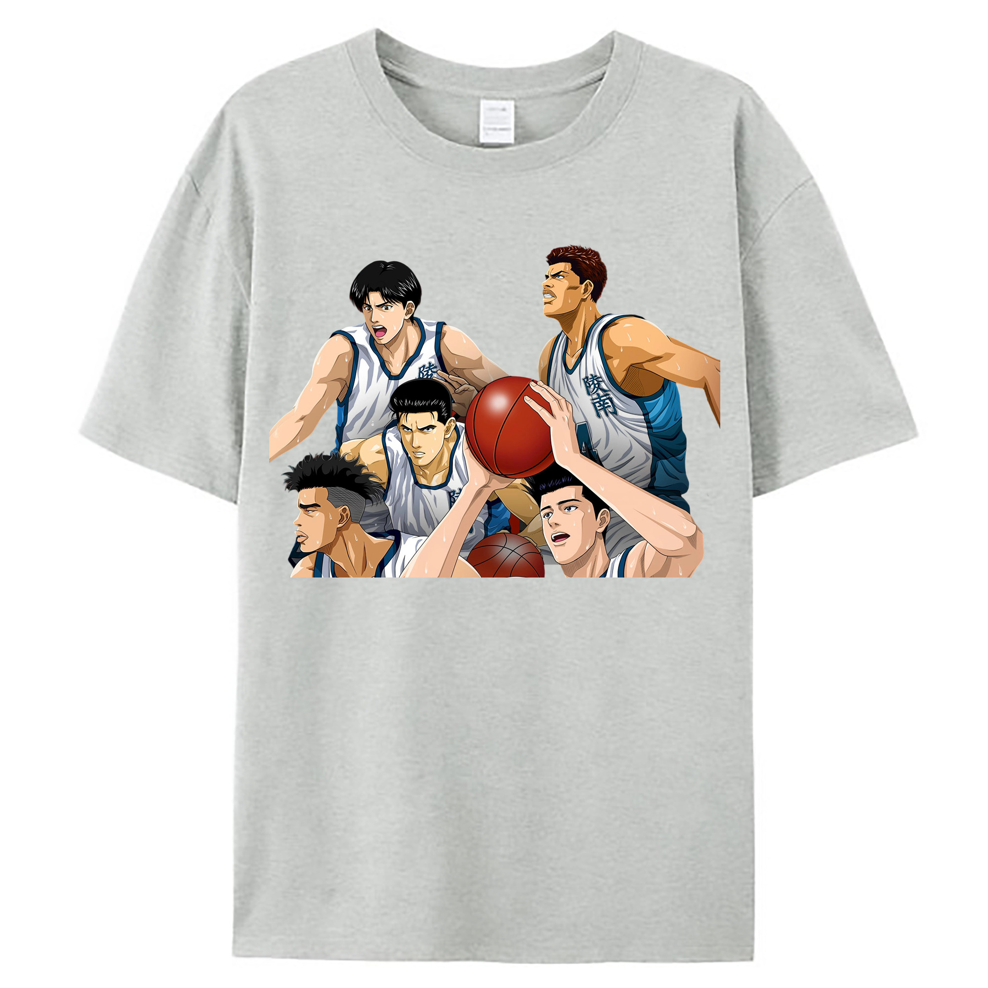 （画像用） SLAM DUNK／スラムダンク レディースカジュアルプリントTシャツ（綿100％）