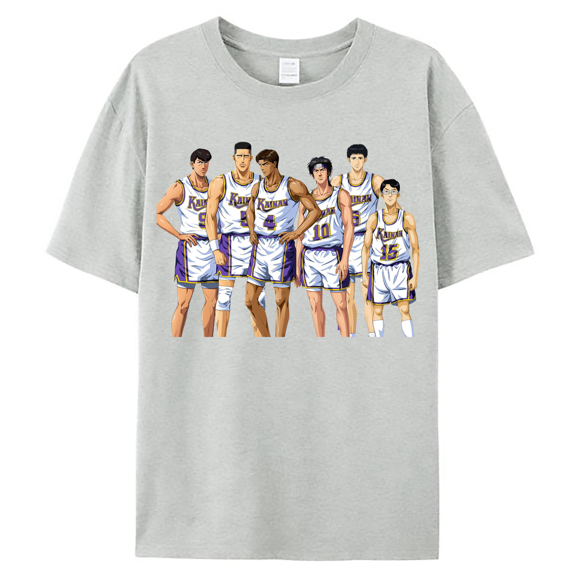 （画像用） SLAM DUNK／スラムダンク レディースカジュアルプリントTシャツ（綿100％）