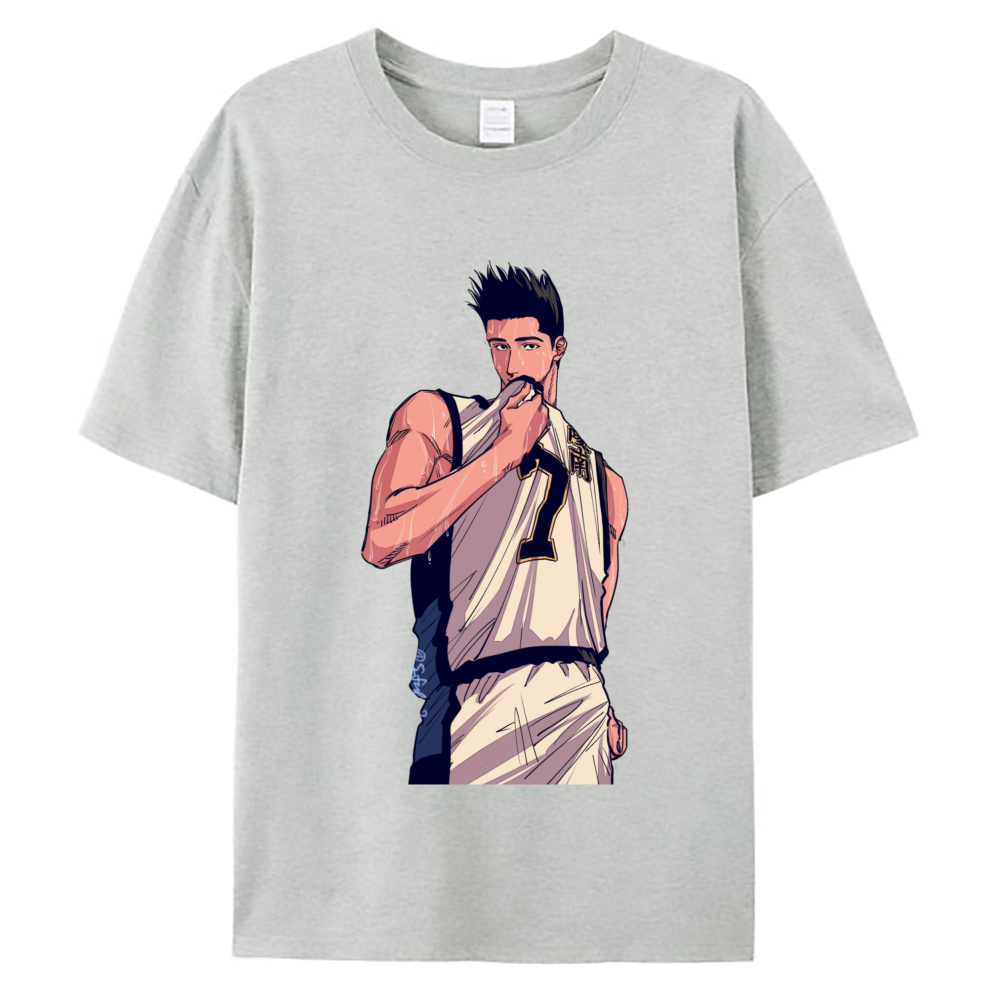 （画像用） SLAM DUNK／スラムダンク レディースカジュアルプリントTシャツ（綿100％）