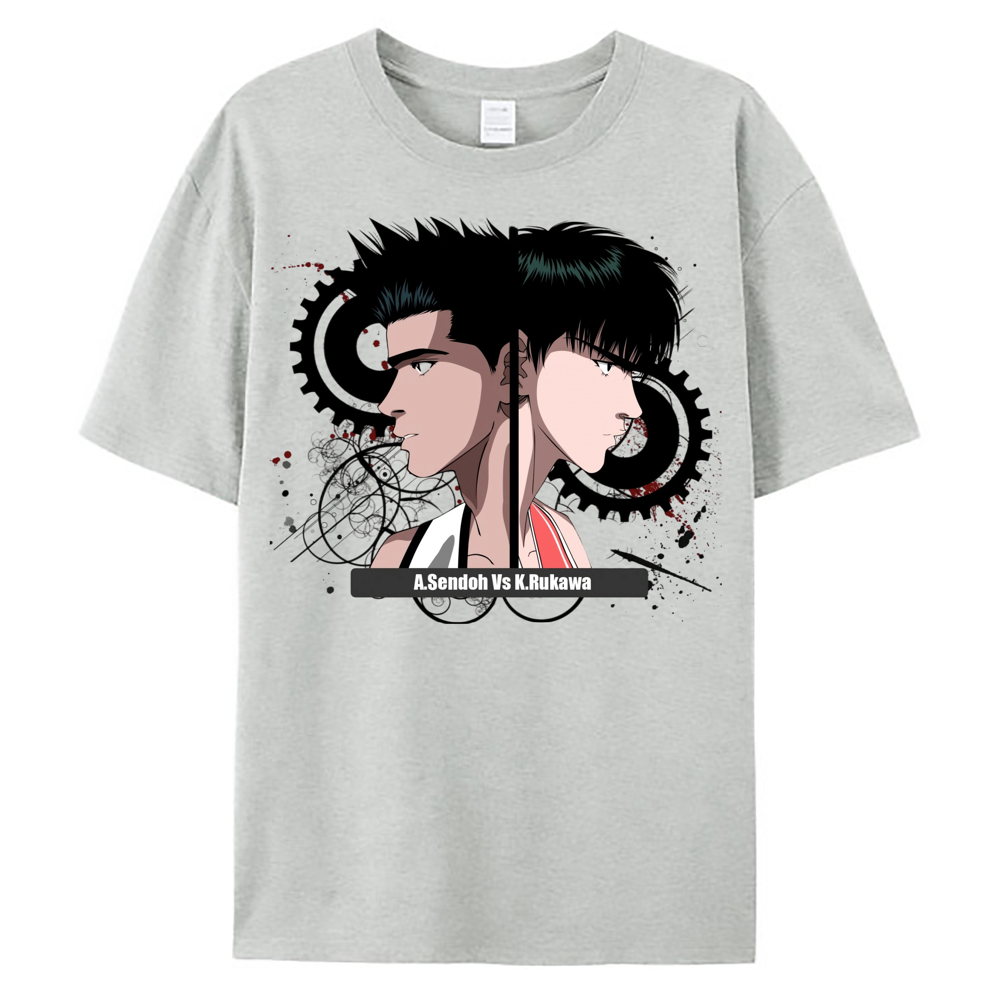 （画像用） SLAM DUNK／スラムダンク レディースカジュアルプリントTシャツ（綿100％）