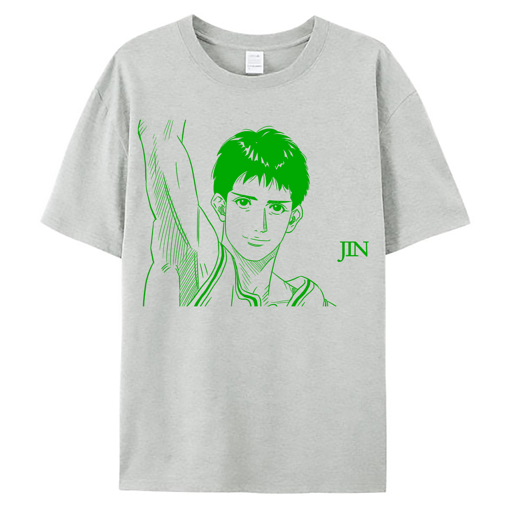 （画像用） SLAM DUNK／スラムダンク レディースカジュアルプリントTシャツ（綿100％）