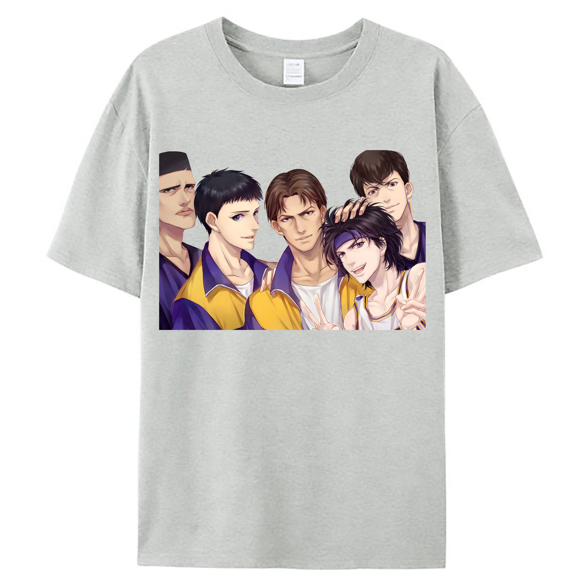（画像用） SLAM DUNK／スラムダンク レディースカジュアルプリントTシャツ（綿100％）