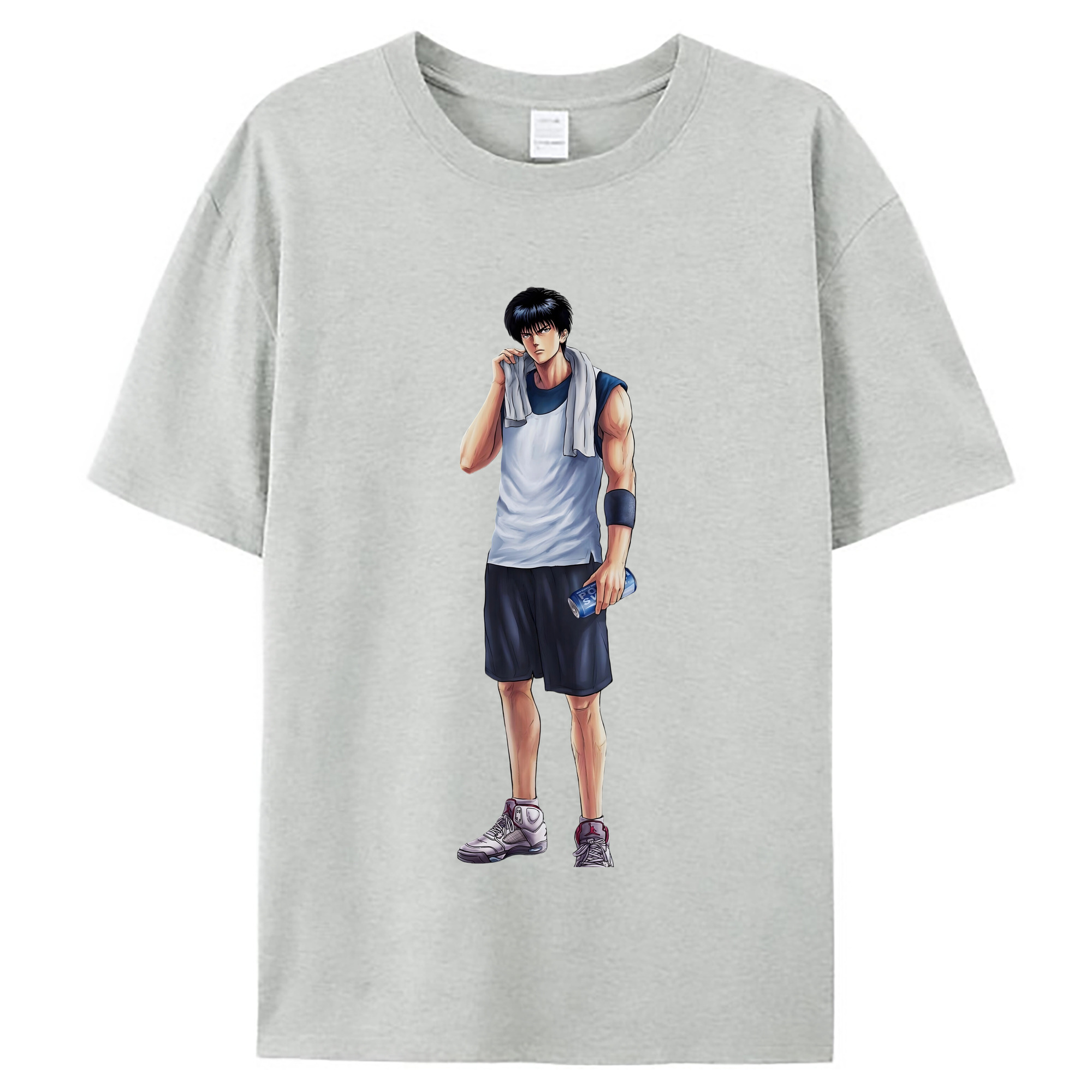 （画像用） SLAM DUNK／スラムダンク レディースカジュアルプリントTシャツ（綿100％）