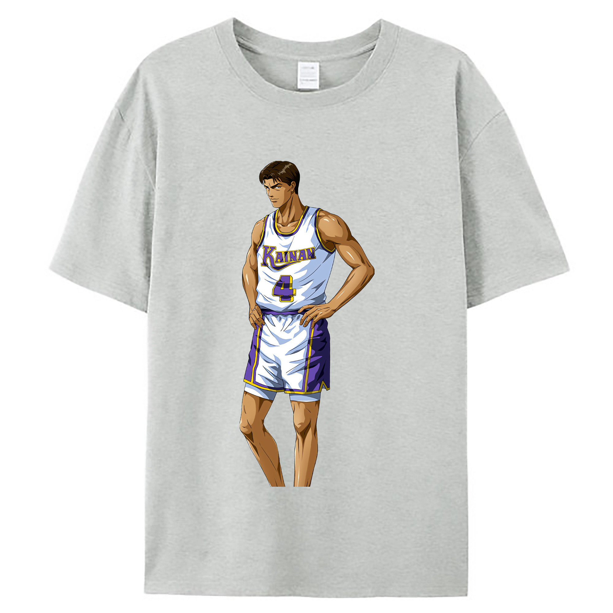 （画像用） SLAM DUNK／スラムダンク レディースカジュアルプリントTシャツ（綿100％）