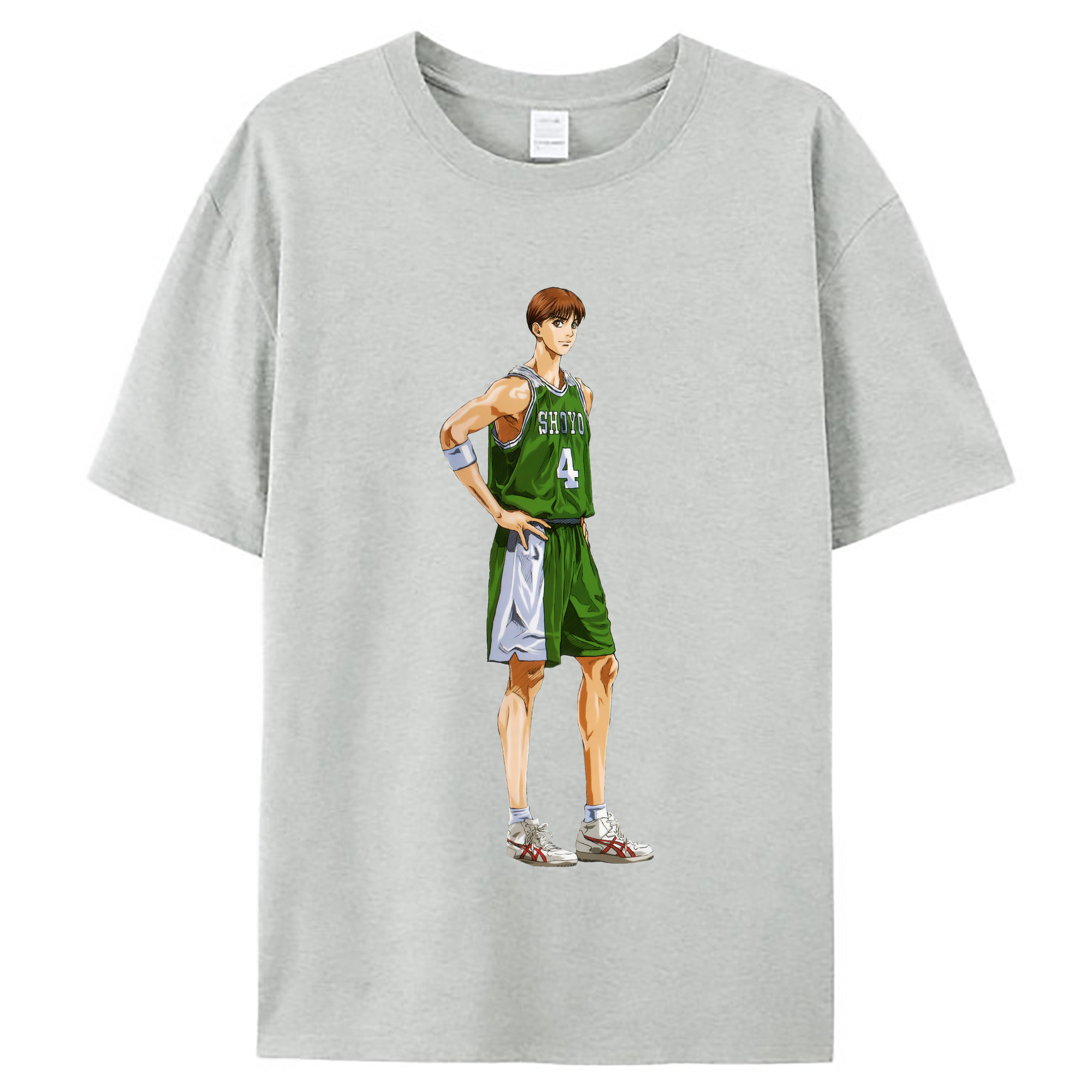 （画像用） SLAM DUNK／スラムダンク レディースカジュアルプリントTシャツ（綿100％）