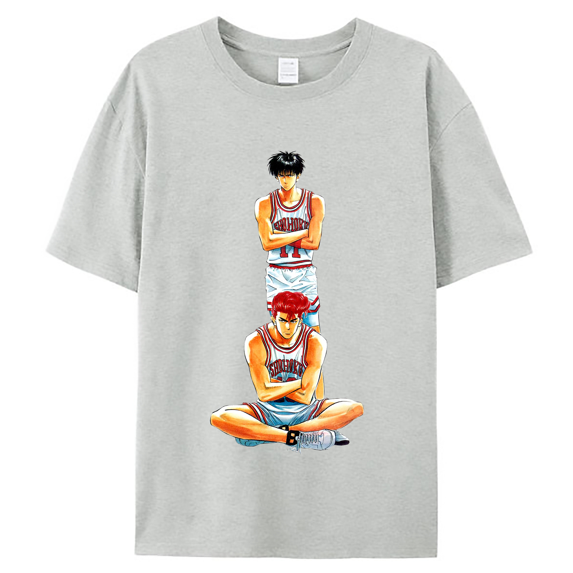 （画像用） SLAM DUNK／スラムダンク レディースカジュアルプリントTシャツ（綿100％）