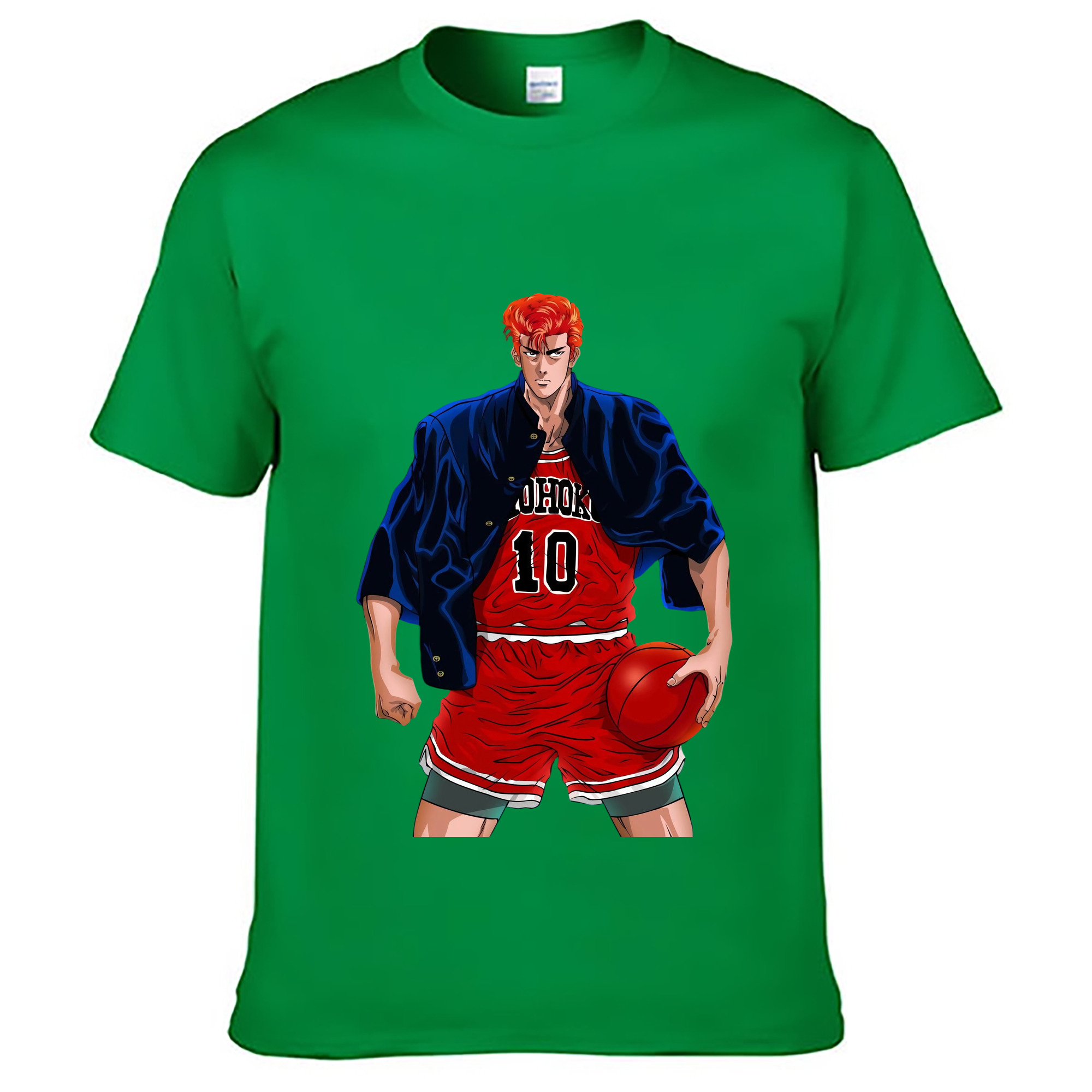 （画像用） SLAM DUNK／スラムダンク レディースカジュアルプリントTシャツ（綿100％）