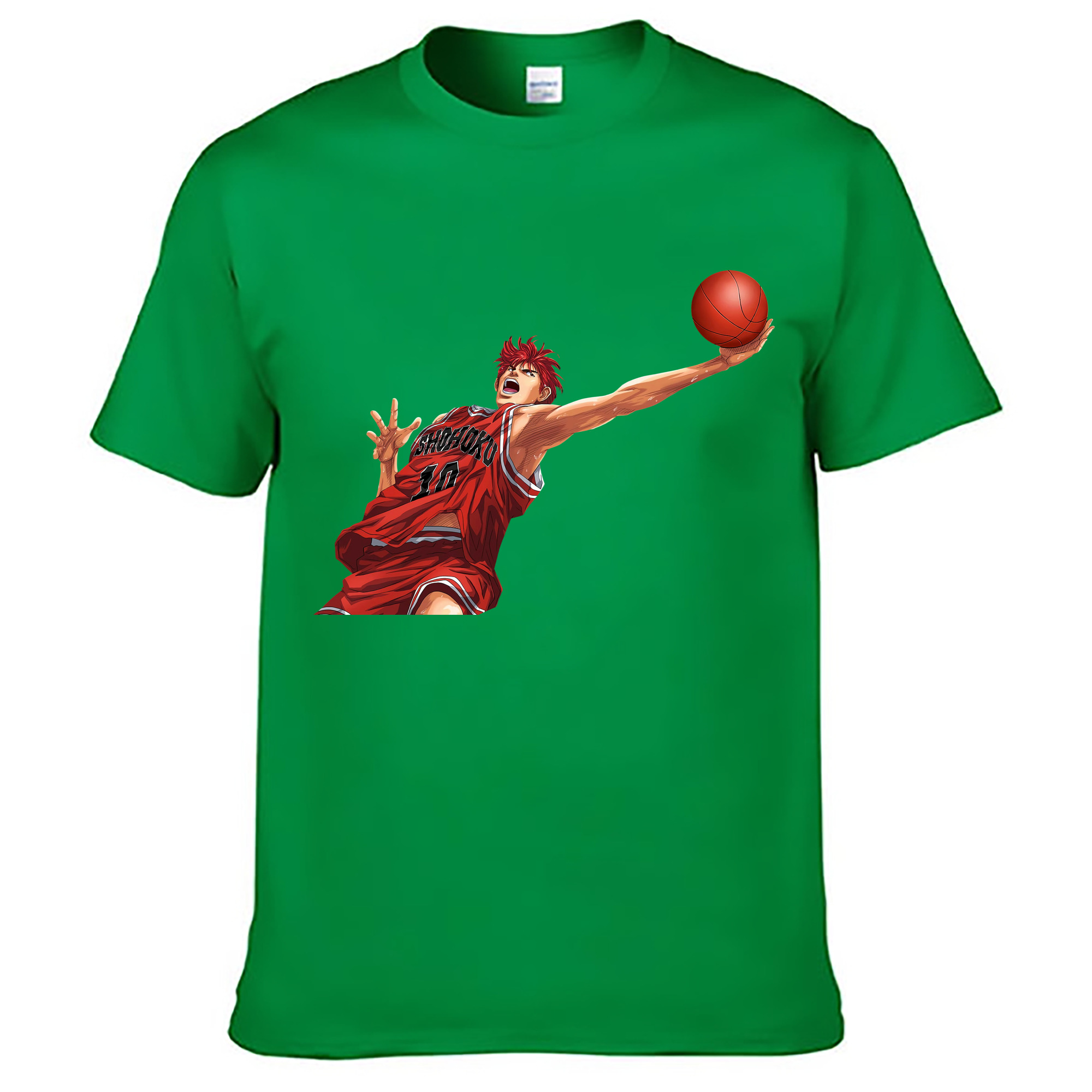 （画像用） SLAM DUNK／スラムダンク レディースカジュアルプリントTシャツ（綿100％）