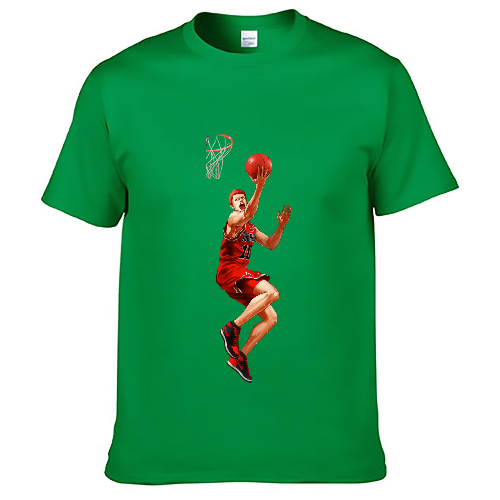 （画像用） SLAM DUNK／スラムダンク レディースカジュアルプリントTシャツ（綿100％）
