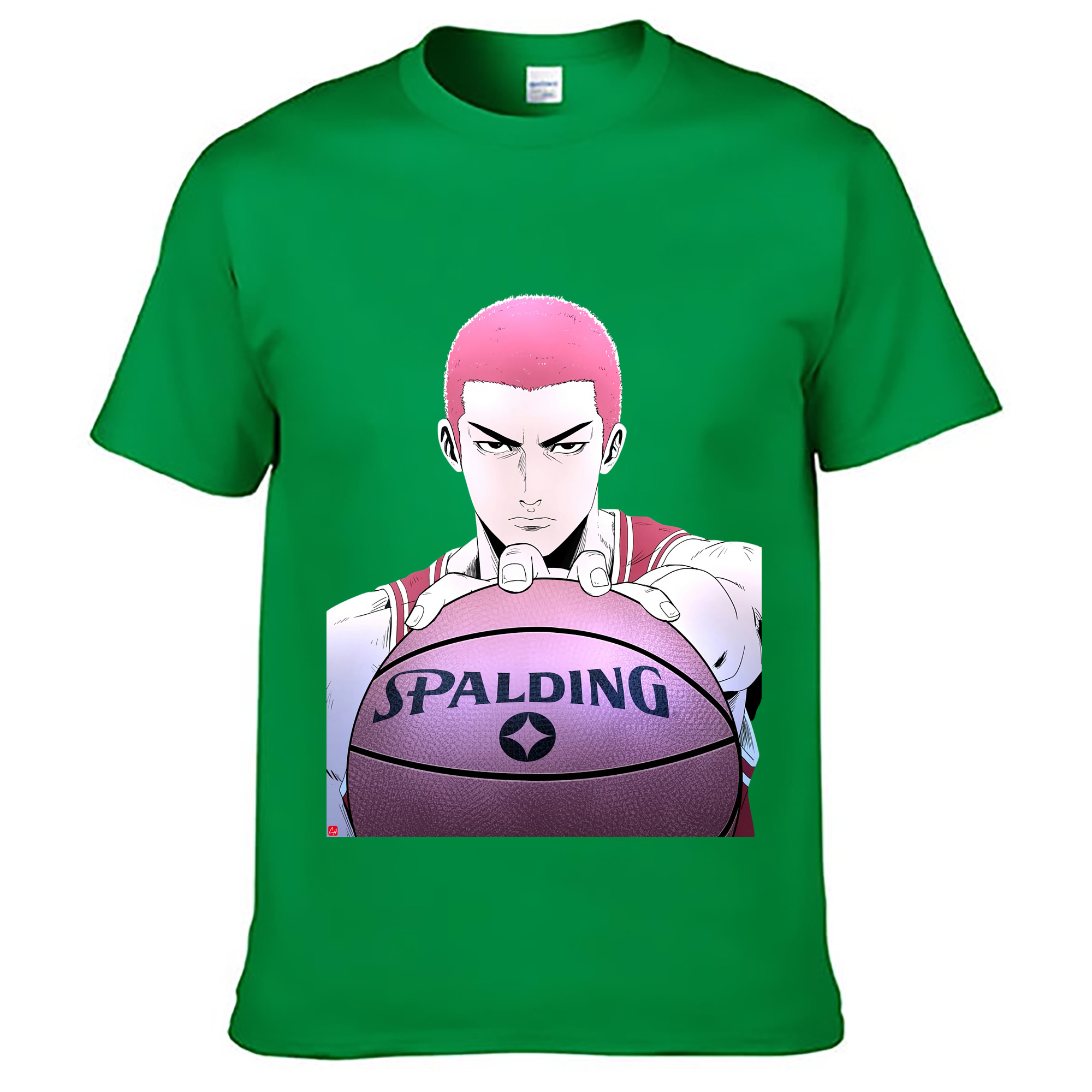 （画像用） SLAM DUNK／スラムダンク レディースカジュアルプリントTシャツ（綿100％）