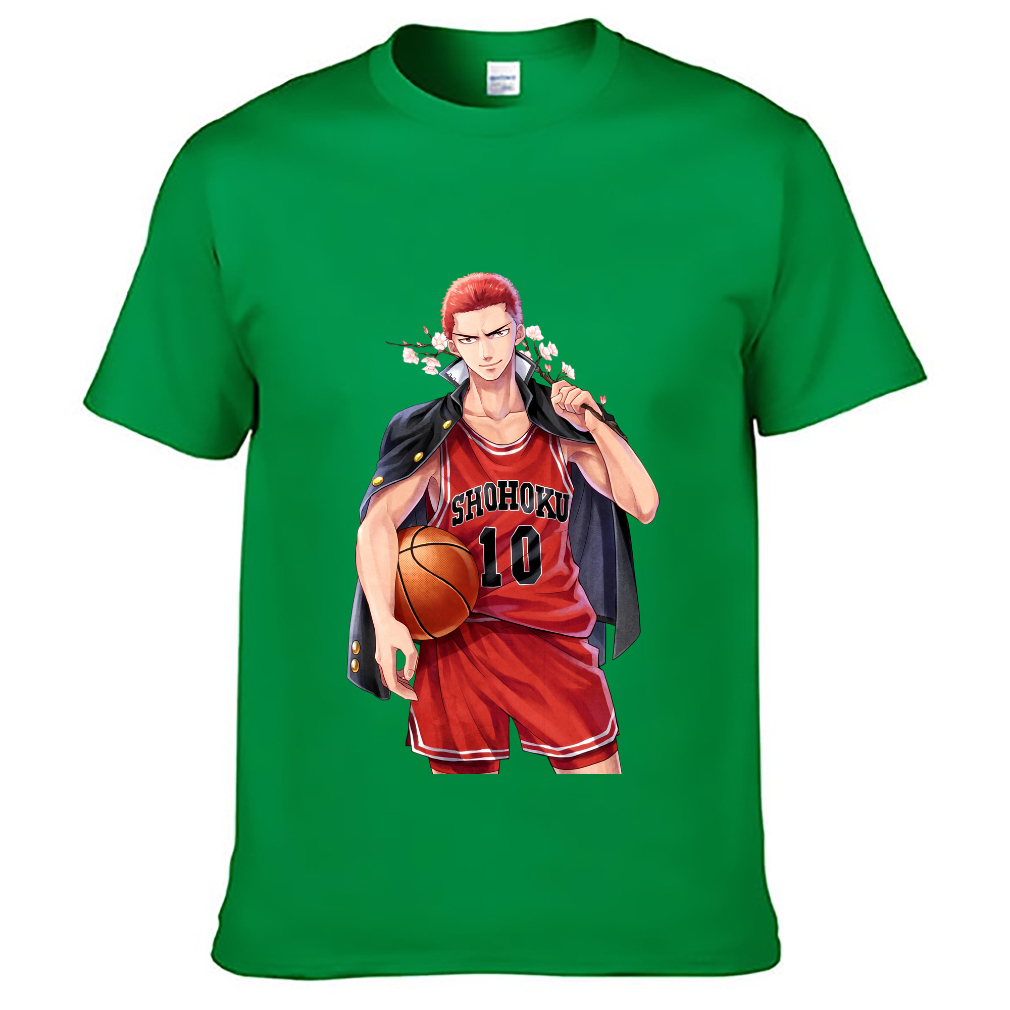 （画像用） SLAM DUNK／スラムダンク レディースカジュアルプリントTシャツ（綿100％）