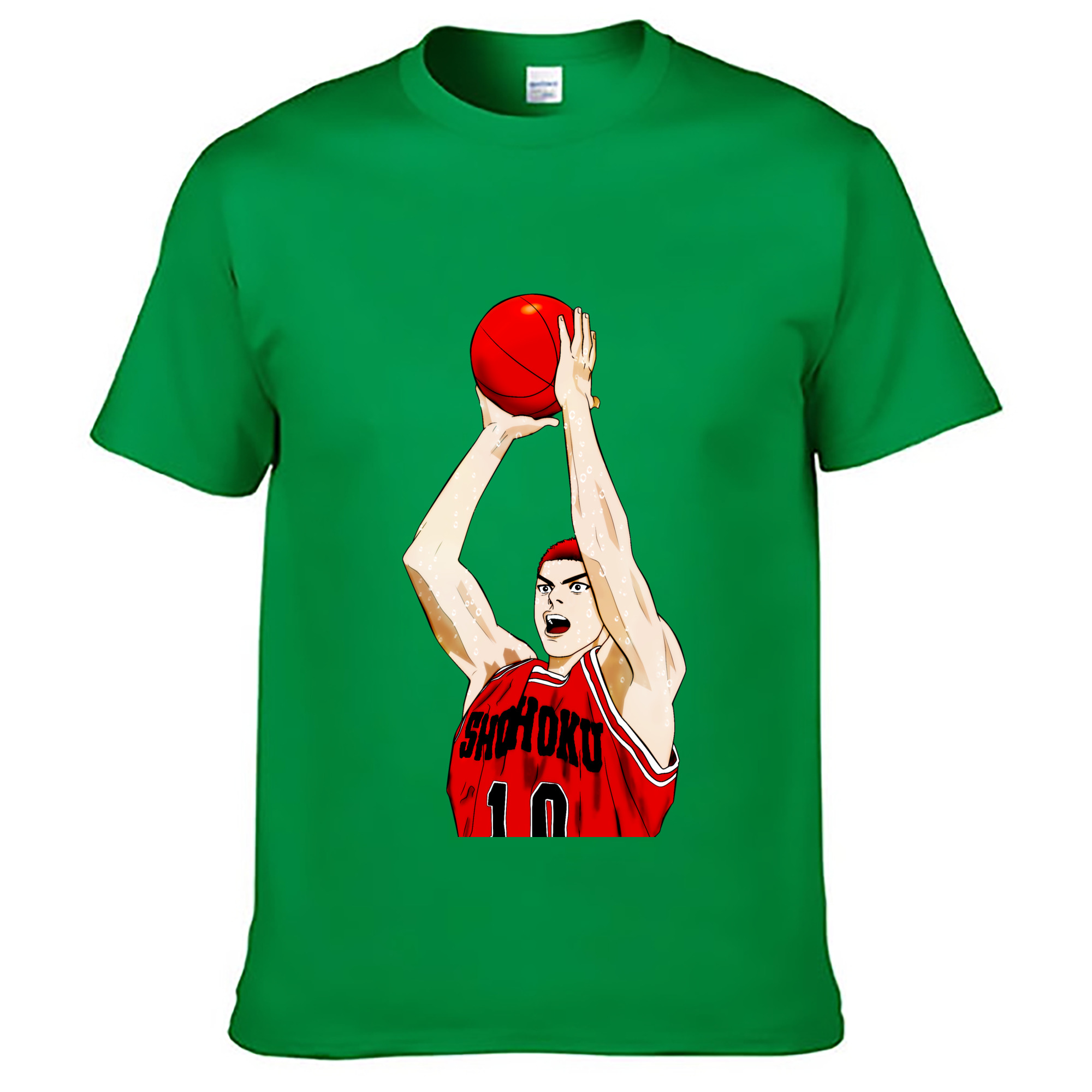 （画像用） SLAM DUNK／スラムダンク レディースカジュアルプリントTシャツ（綿100％）