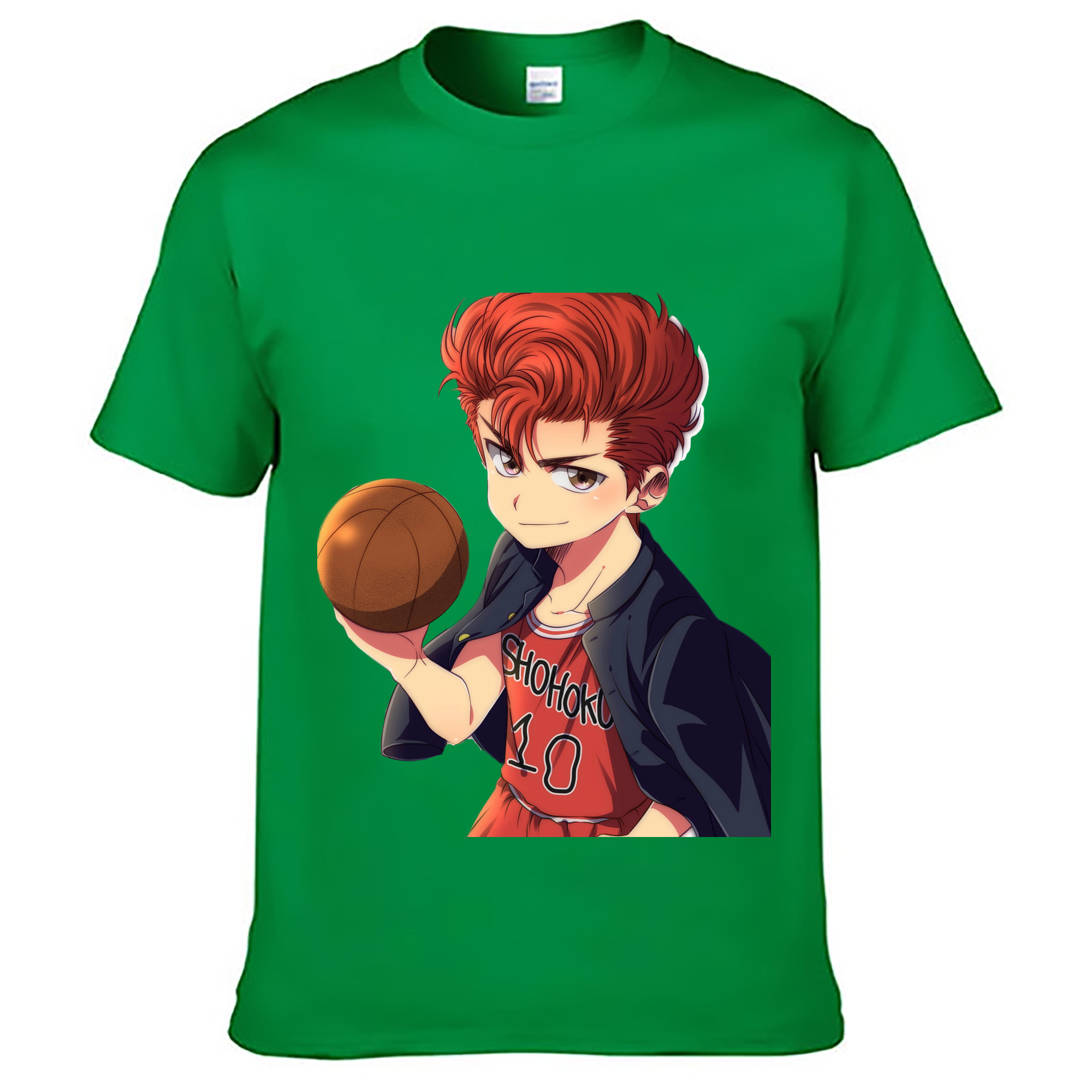 （画像用） SLAM DUNK／スラムダンク レディースカジュアルプリントTシャツ（綿100％）