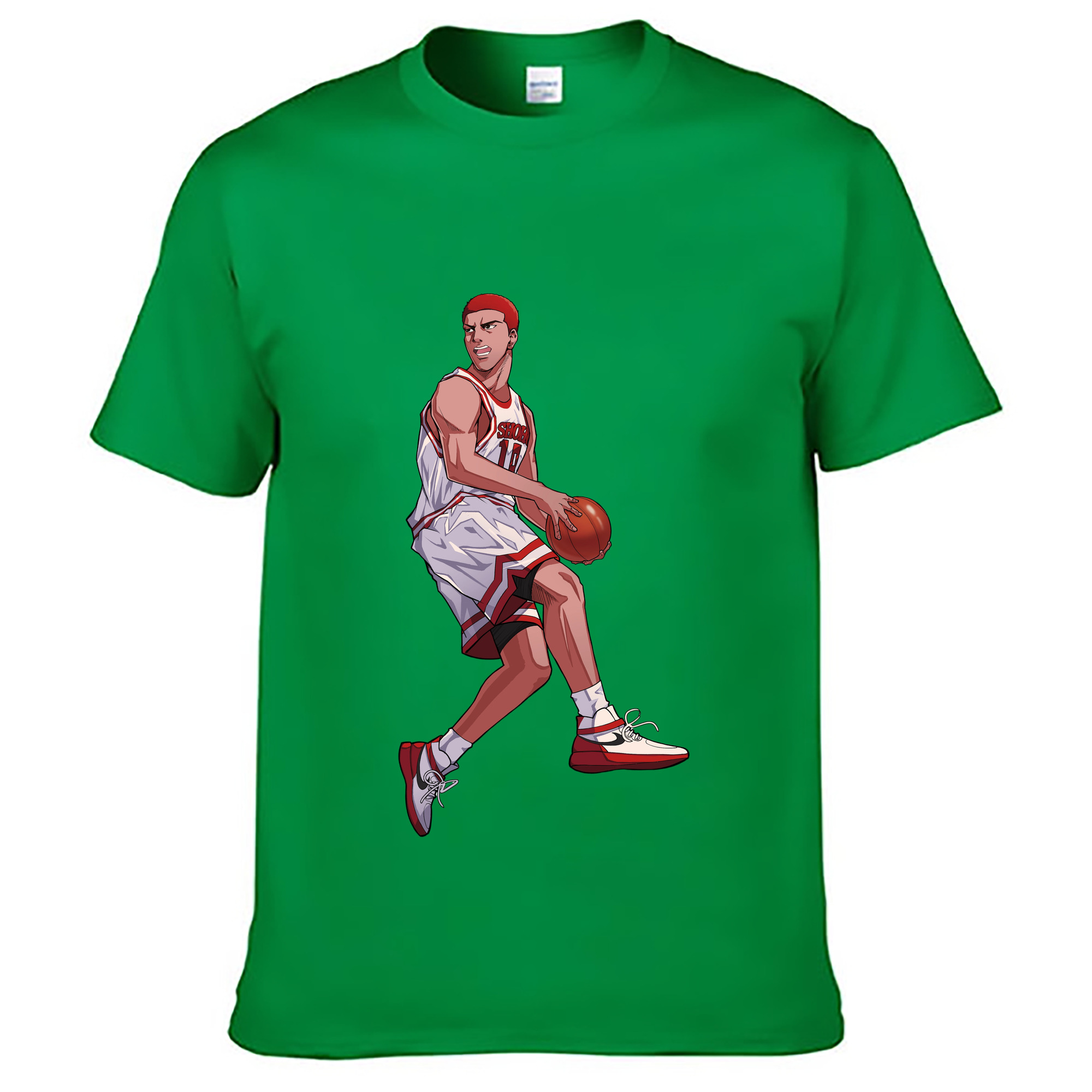 （画像用） SLAM DUNK／スラムダンク レディースカジュアルプリントTシャツ（綿100％）