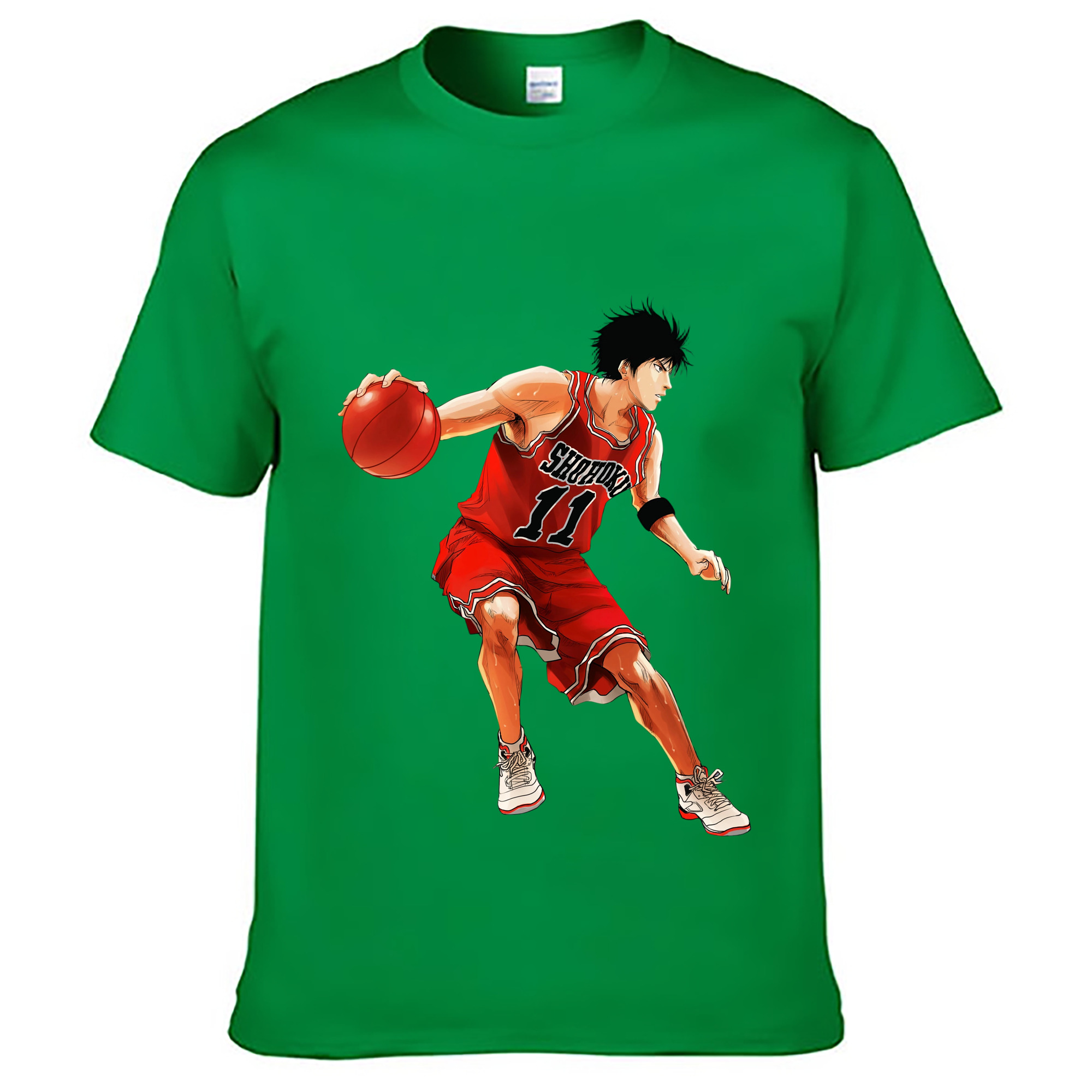 （画像用） SLAM DUNK／スラムダンク レディースカジュアルプリントTシャツ（綿100％）