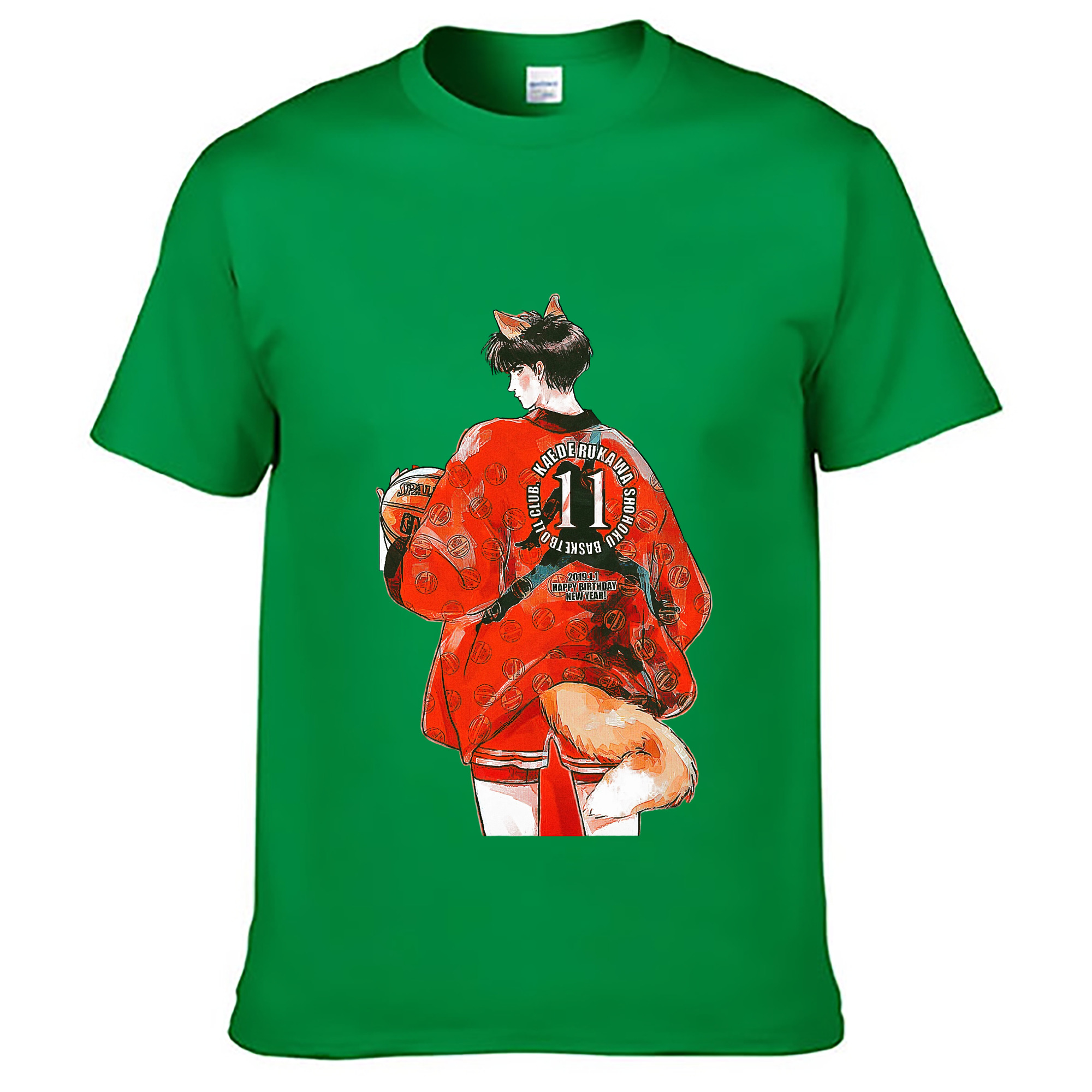 （画像用） SLAM DUNK／スラムダンク レディースカジュアルプリントTシャツ（綿100％）