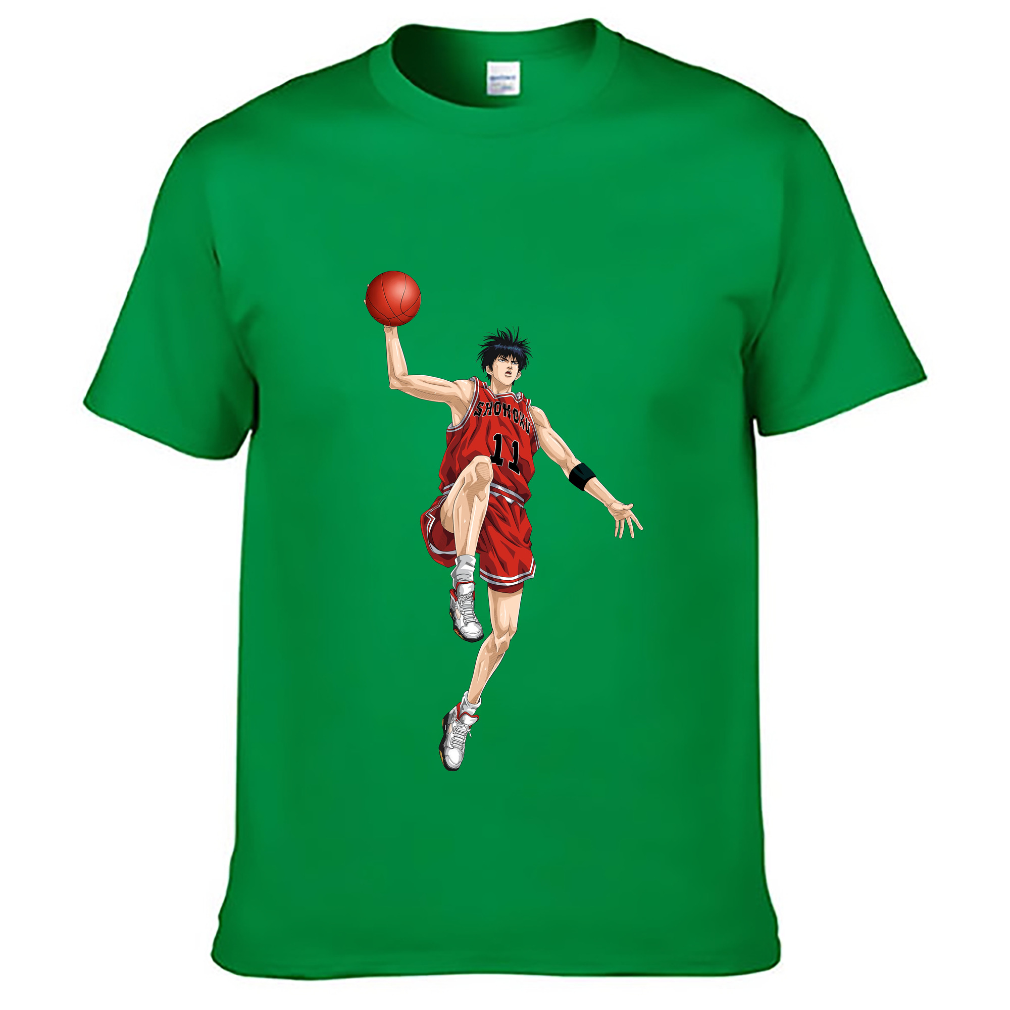 （画像用） SLAM DUNK／スラムダンク レディースカジュアルプリントTシャツ（綿100％）