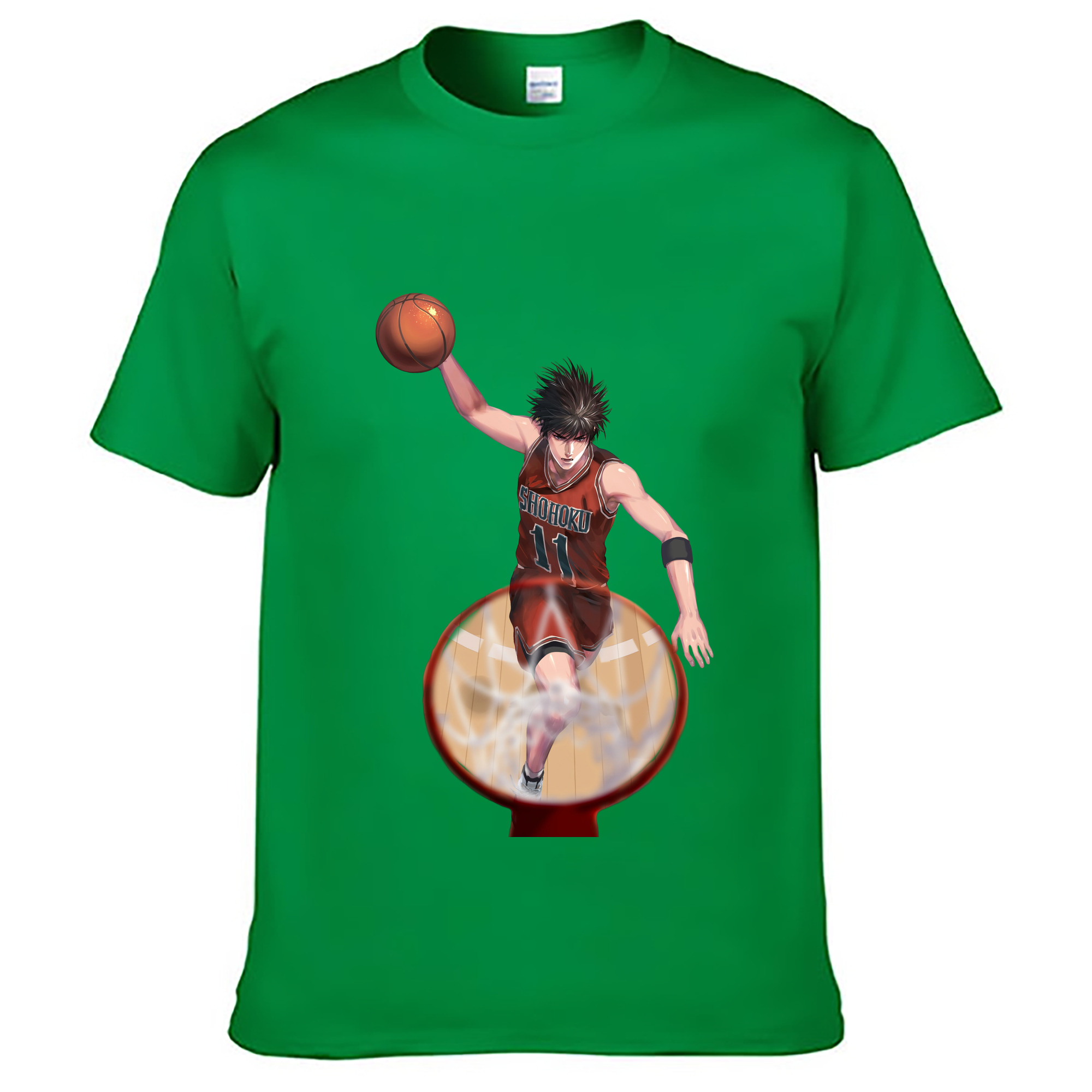 （画像用） SLAM DUNK／スラムダンク レディースカジュアルプリントTシャツ（綿100％）