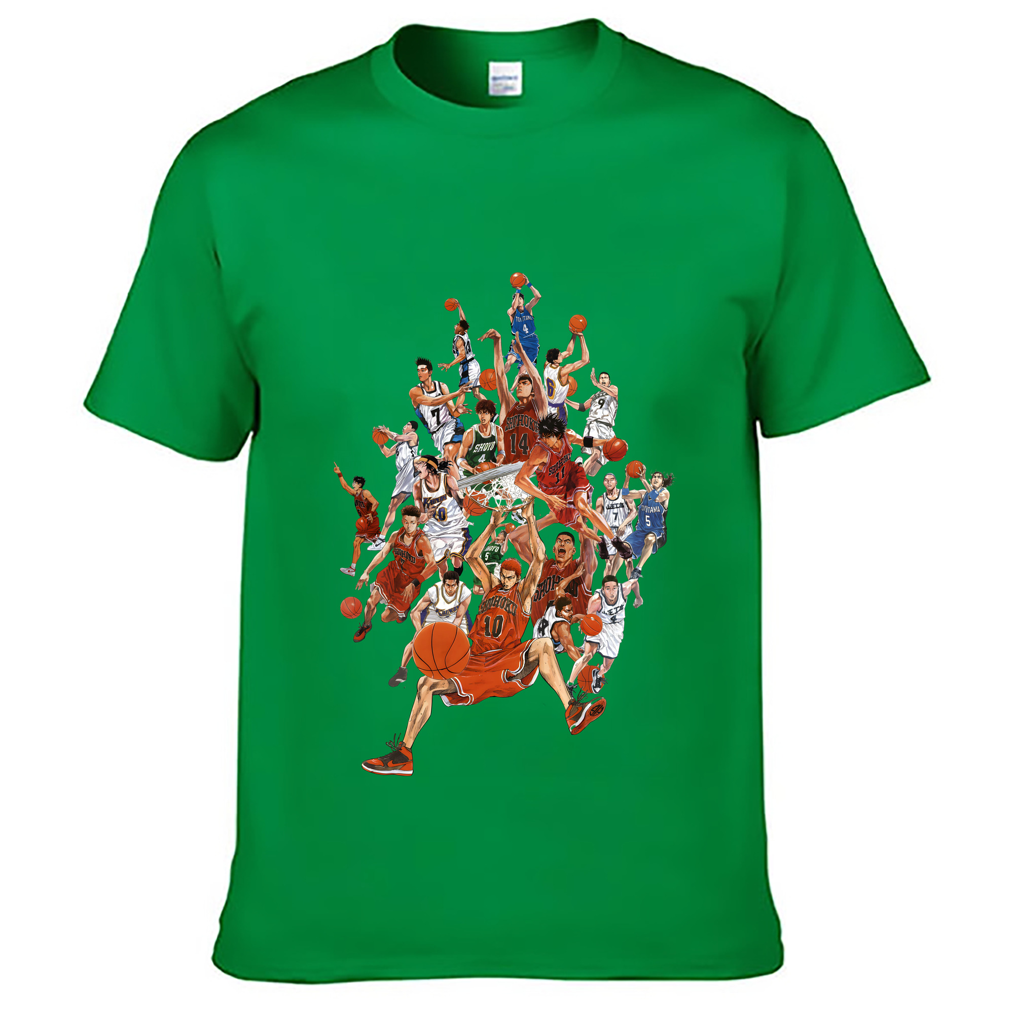 （画像用） SLAM DUNK／スラムダンク レディースカジュアルプリントTシャツ（綿100％）