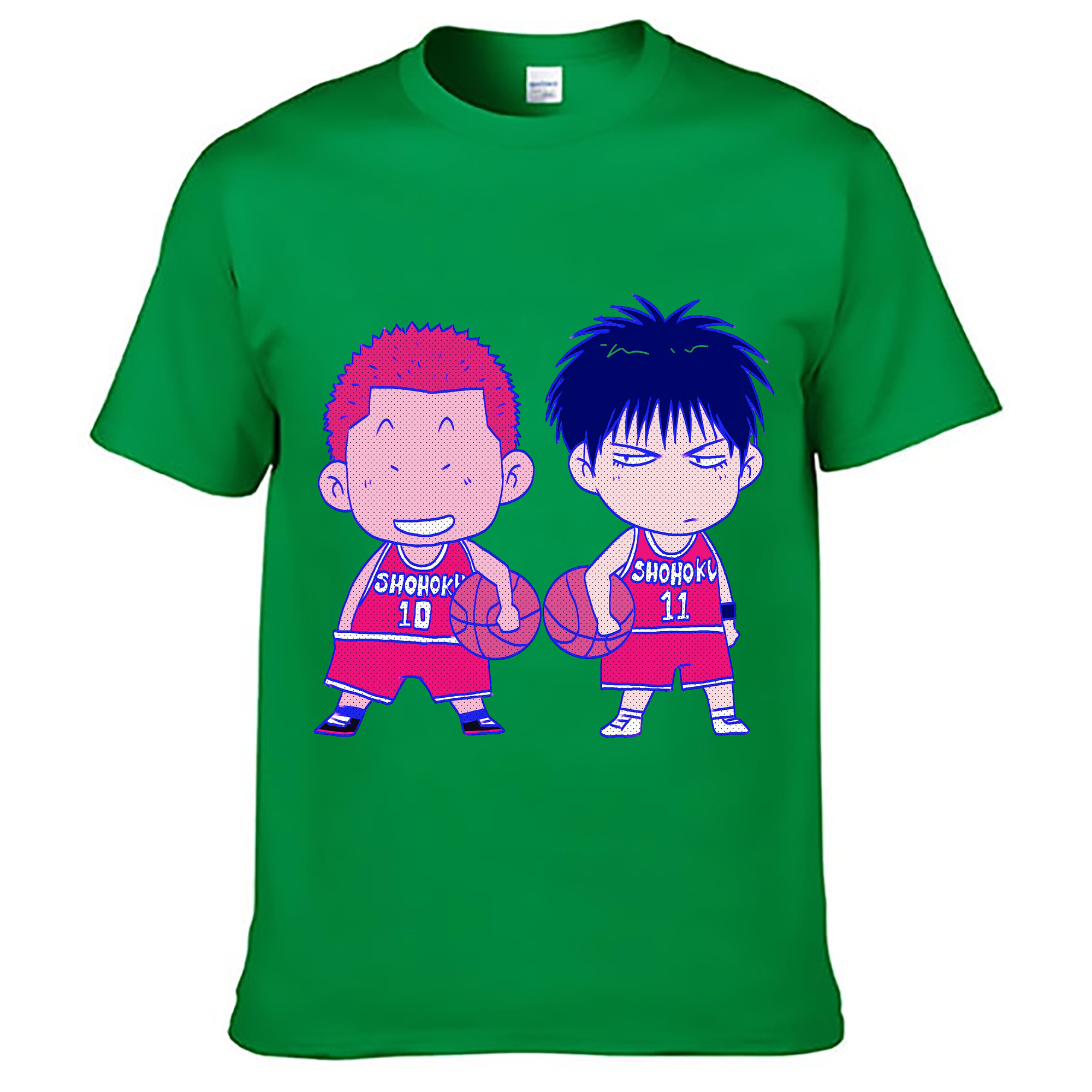 （画像用） SLAM DUNK／スラムダンク レディースカジュアルプリントTシャツ（綿100％）
