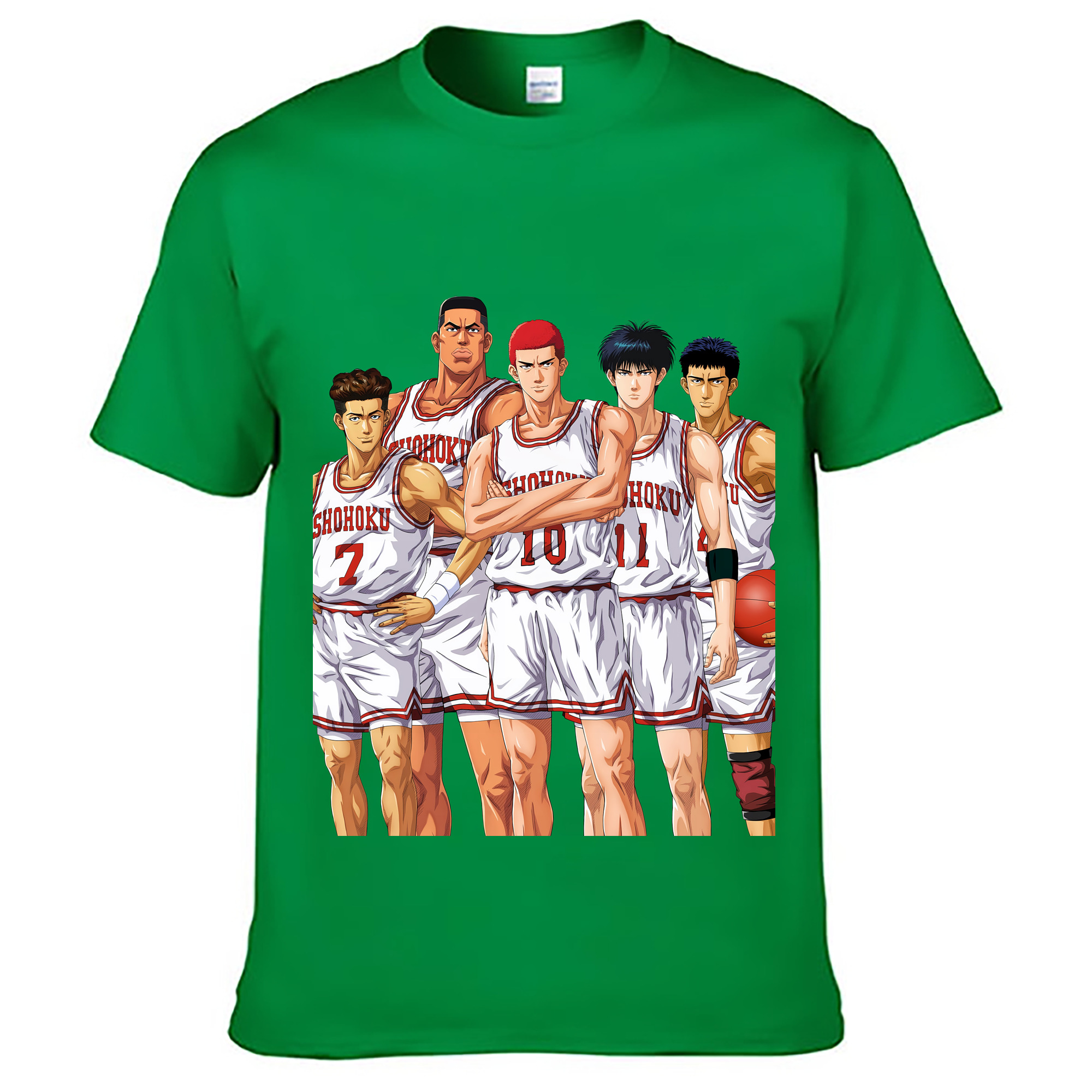 （画像用） SLAM DUNK／スラムダンク レディースカジュアルプリントTシャツ（綿100％）
