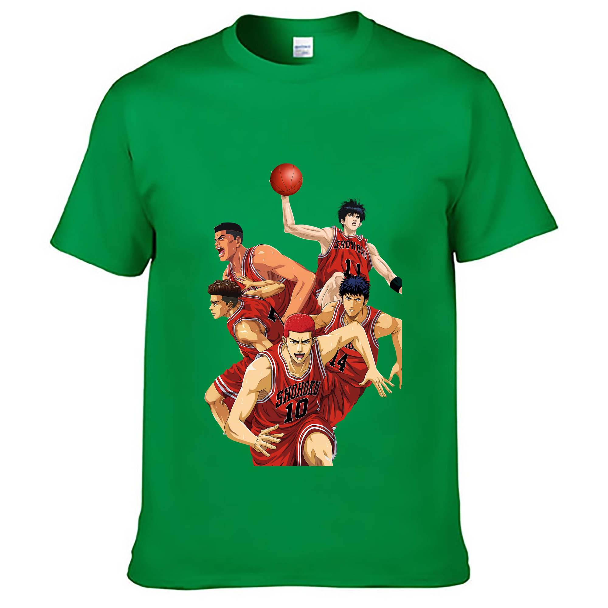 （画像用） SLAM DUNK／スラムダンク レディースカジュアルプリントTシャツ（綿100％）