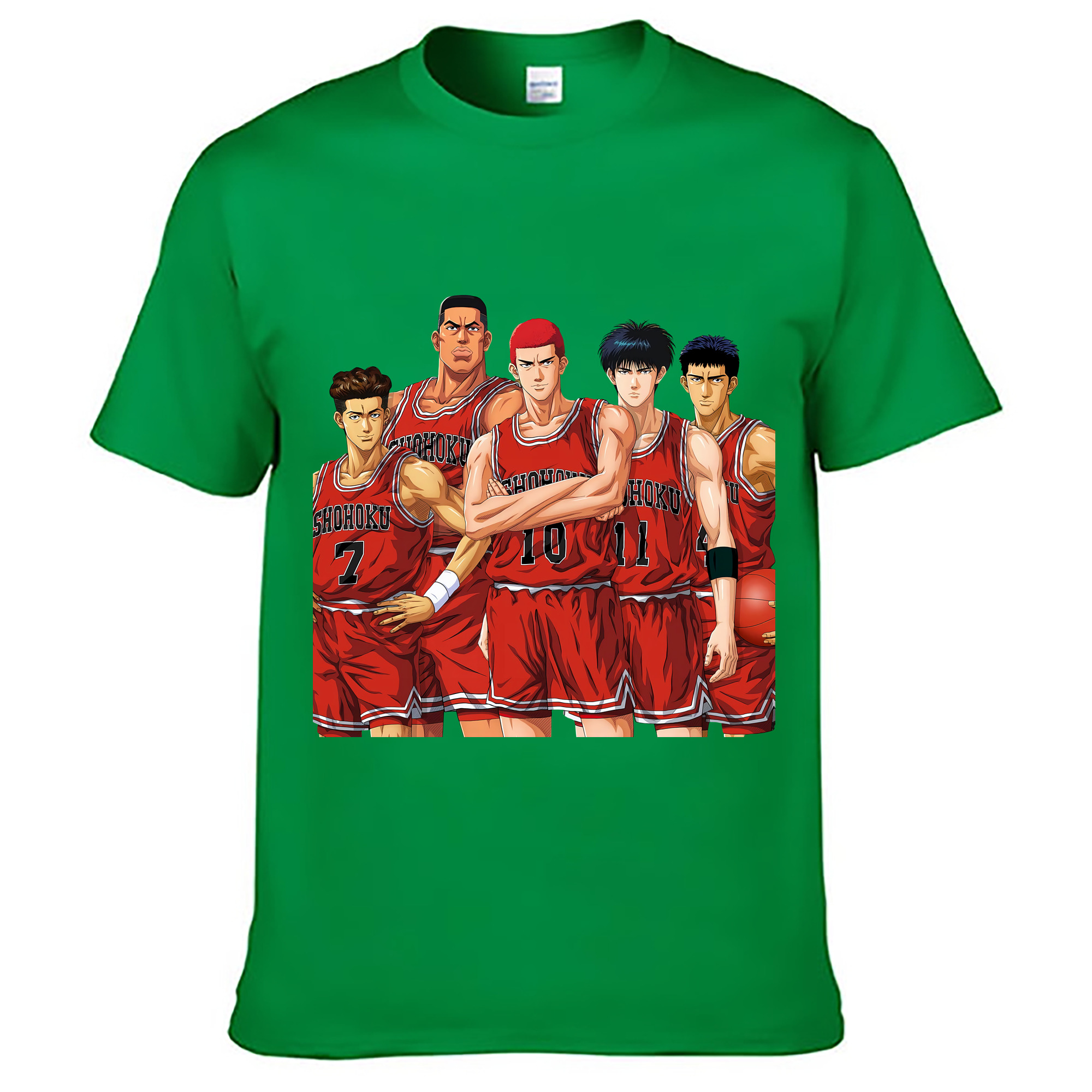 （画像用） SLAM DUNK／スラムダンク レディースカジュアルプリントTシャツ（綿100％）
