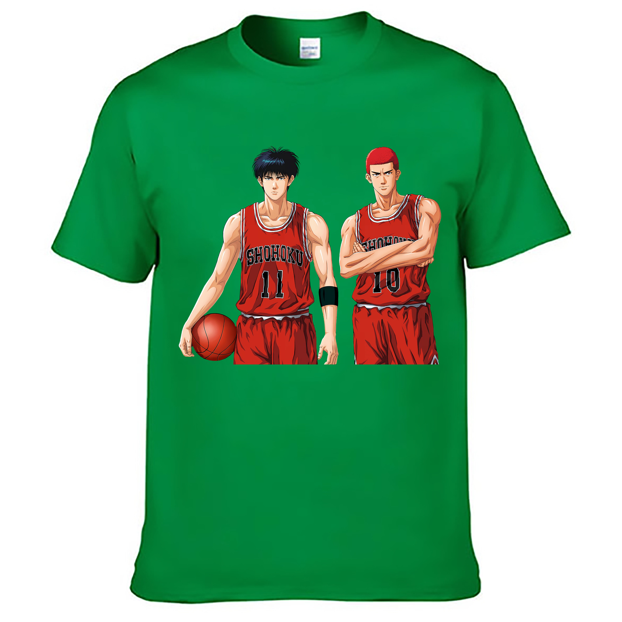 （画像用） SLAM DUNK／スラムダンク レディースカジュアルプリントTシャツ（綿100％）
