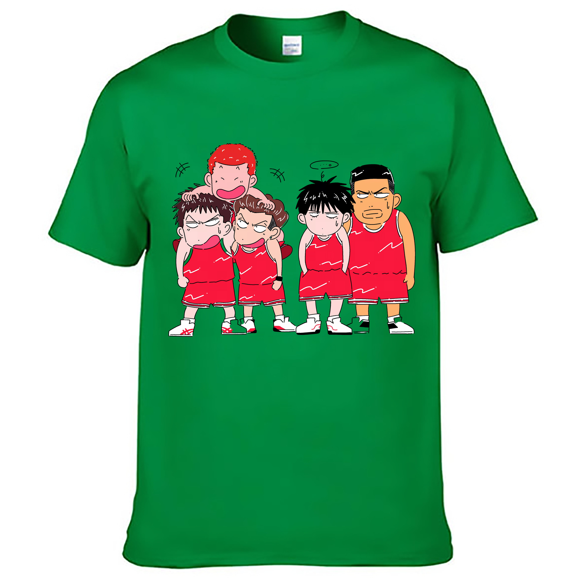 （画像用） SLAM DUNK／スラムダンク レディースカジュアルプリントTシャツ（綿100％）