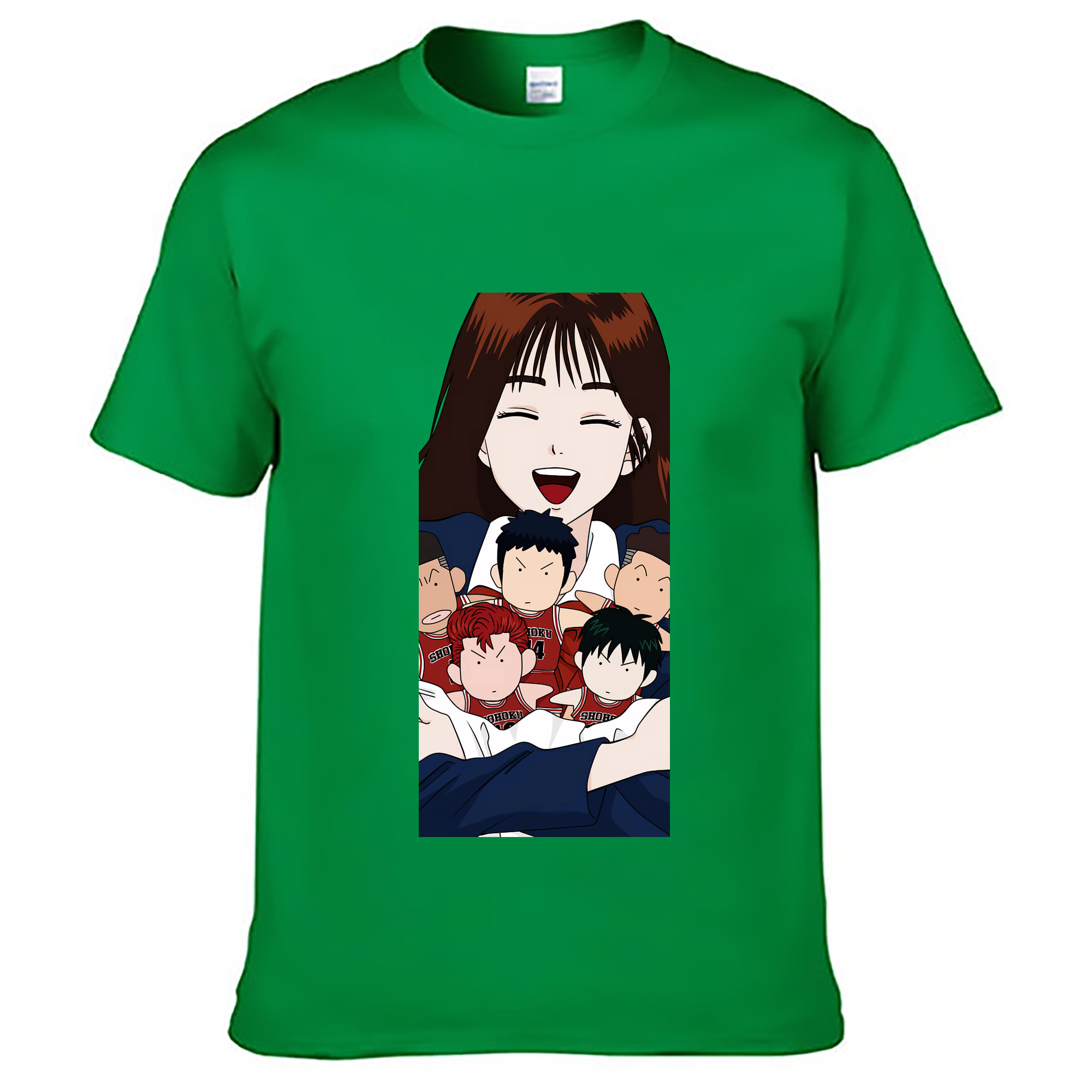 （画像用） SLAM DUNK／スラムダンク レディースカジュアルプリントTシャツ（綿100％）