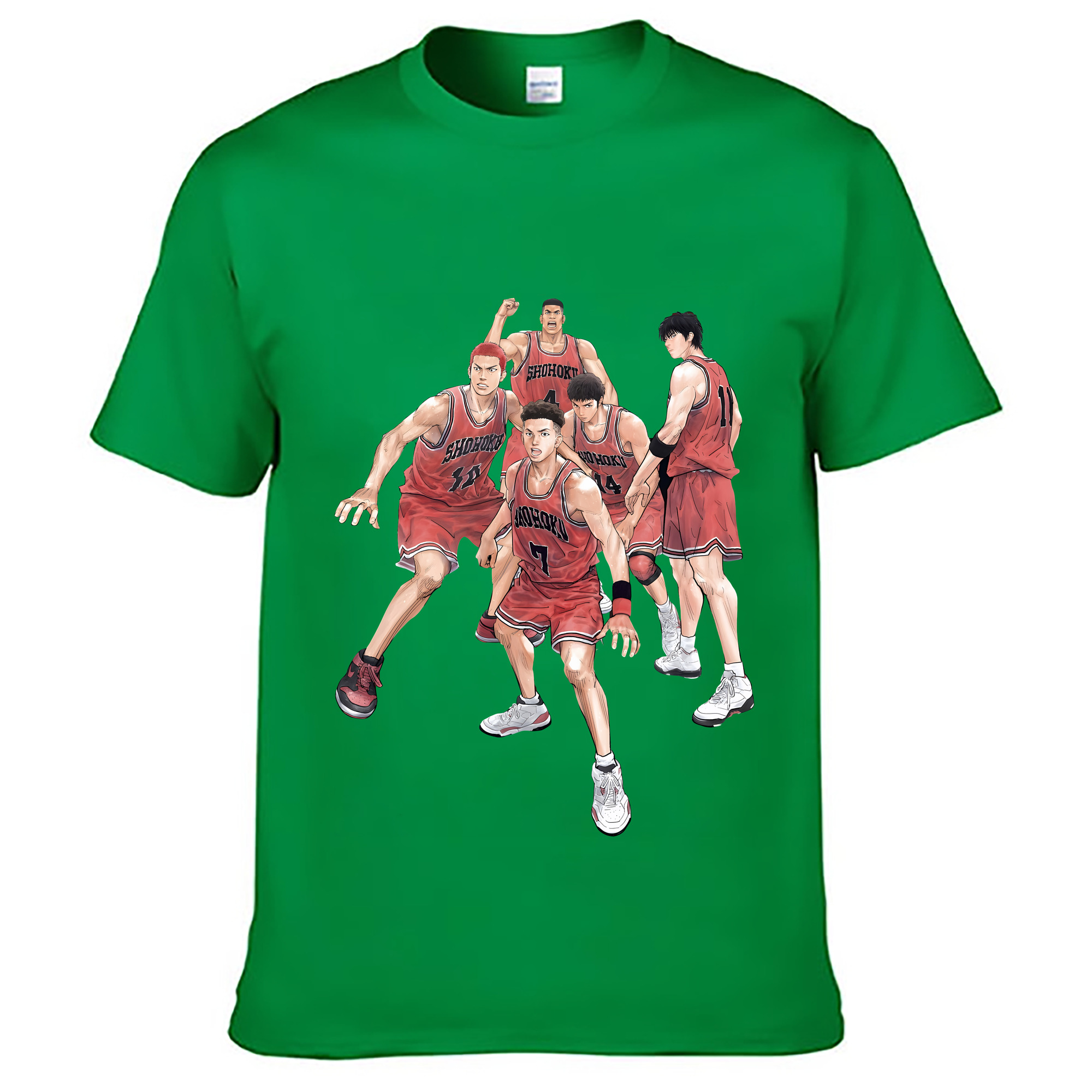 （画像用） SLAM DUNK／スラムダンク レディースカジュアルプリントTシャツ（綿100％）