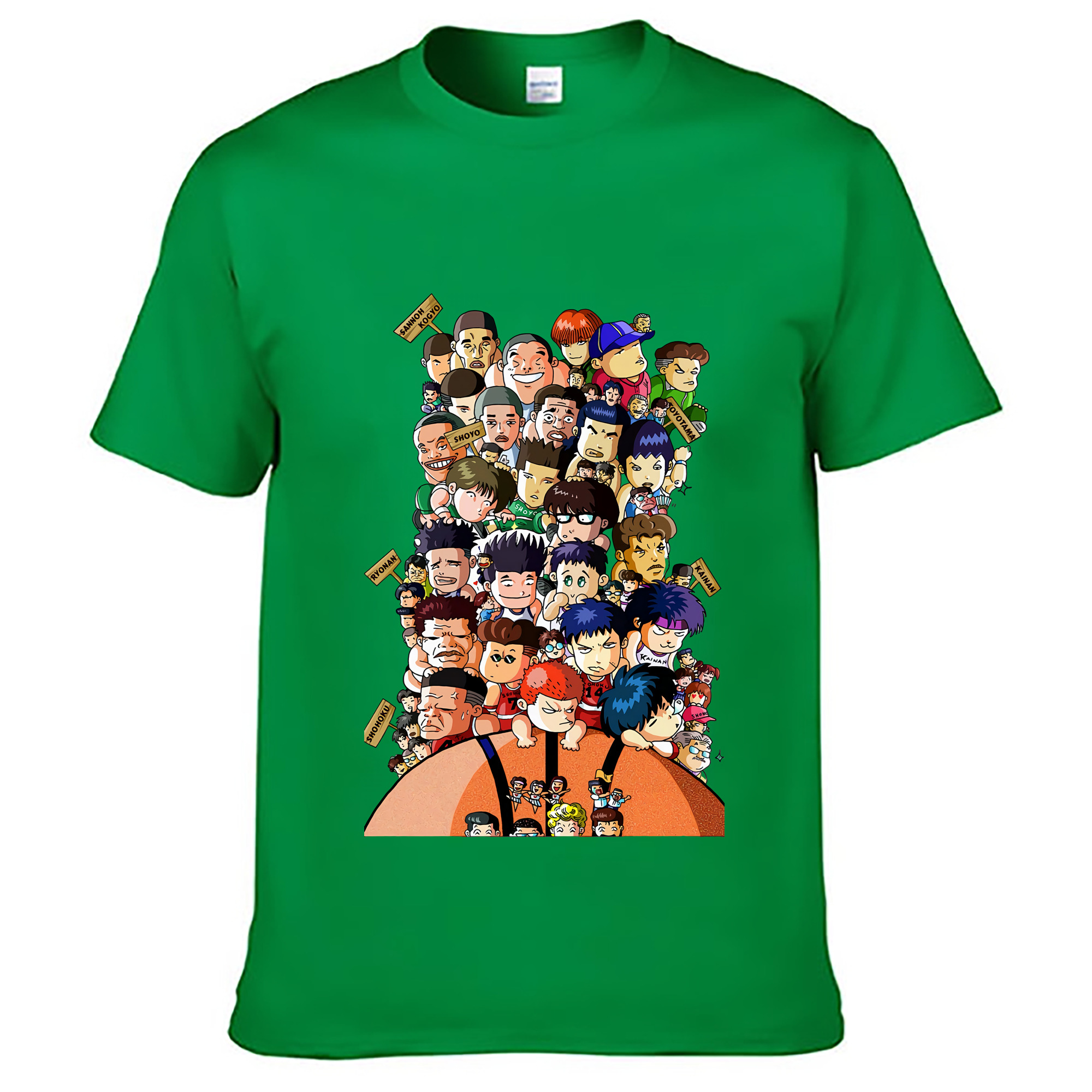 （画像用） SLAM DUNK／スラムダンク レディースカジュアルプリントTシャツ（綿100％）