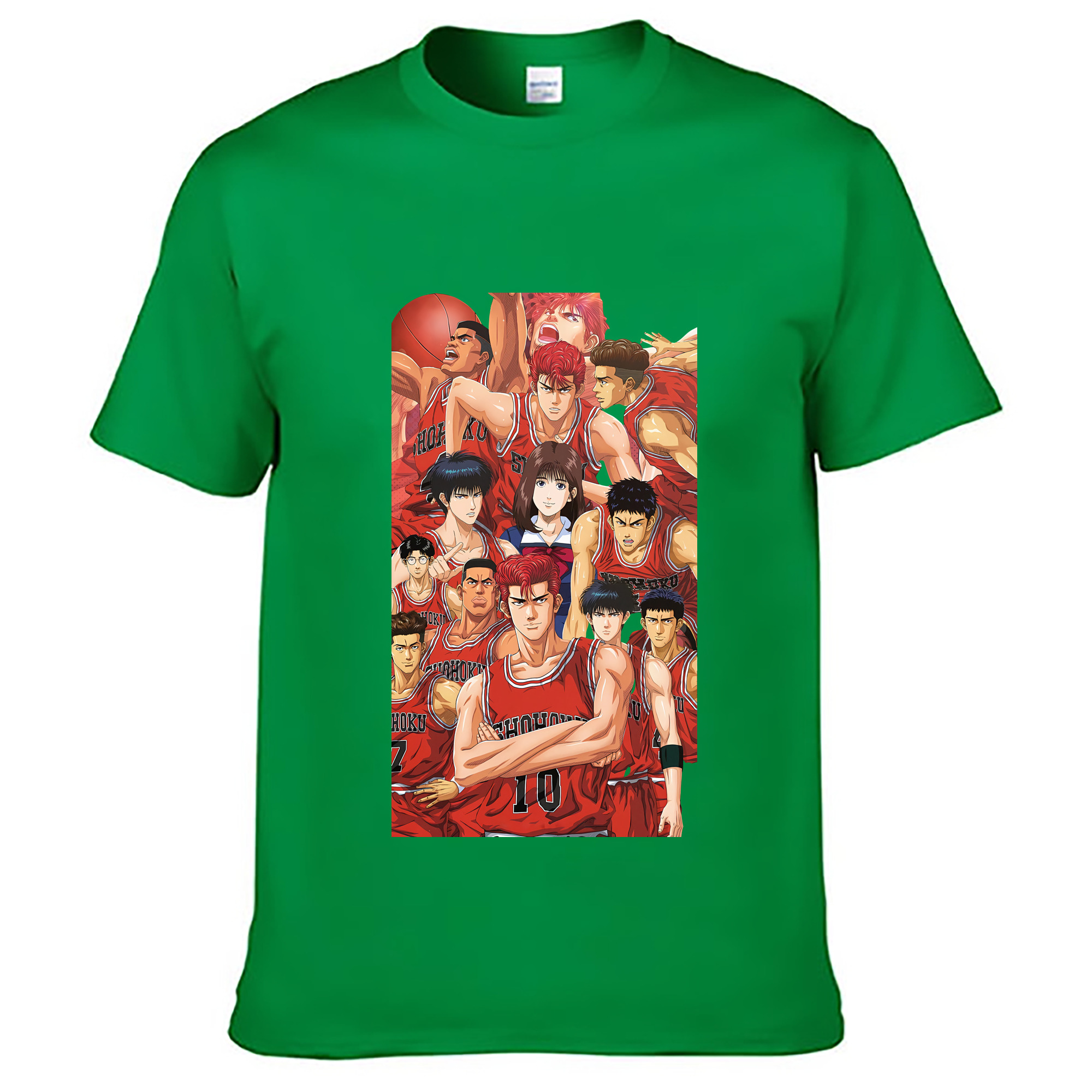 （画像用） SLAM DUNK／スラムダンク レディースカジュアルプリントTシャツ（綿100％）
