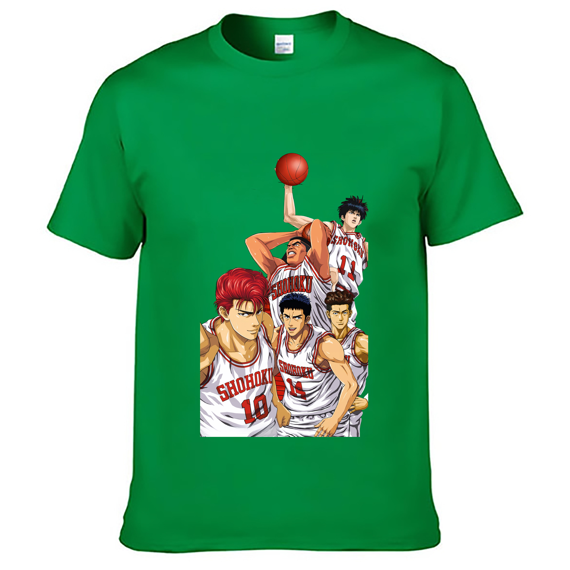 （画像用） SLAM DUNK／スラムダンク レディースカジュアルプリントTシャツ（綿100％）