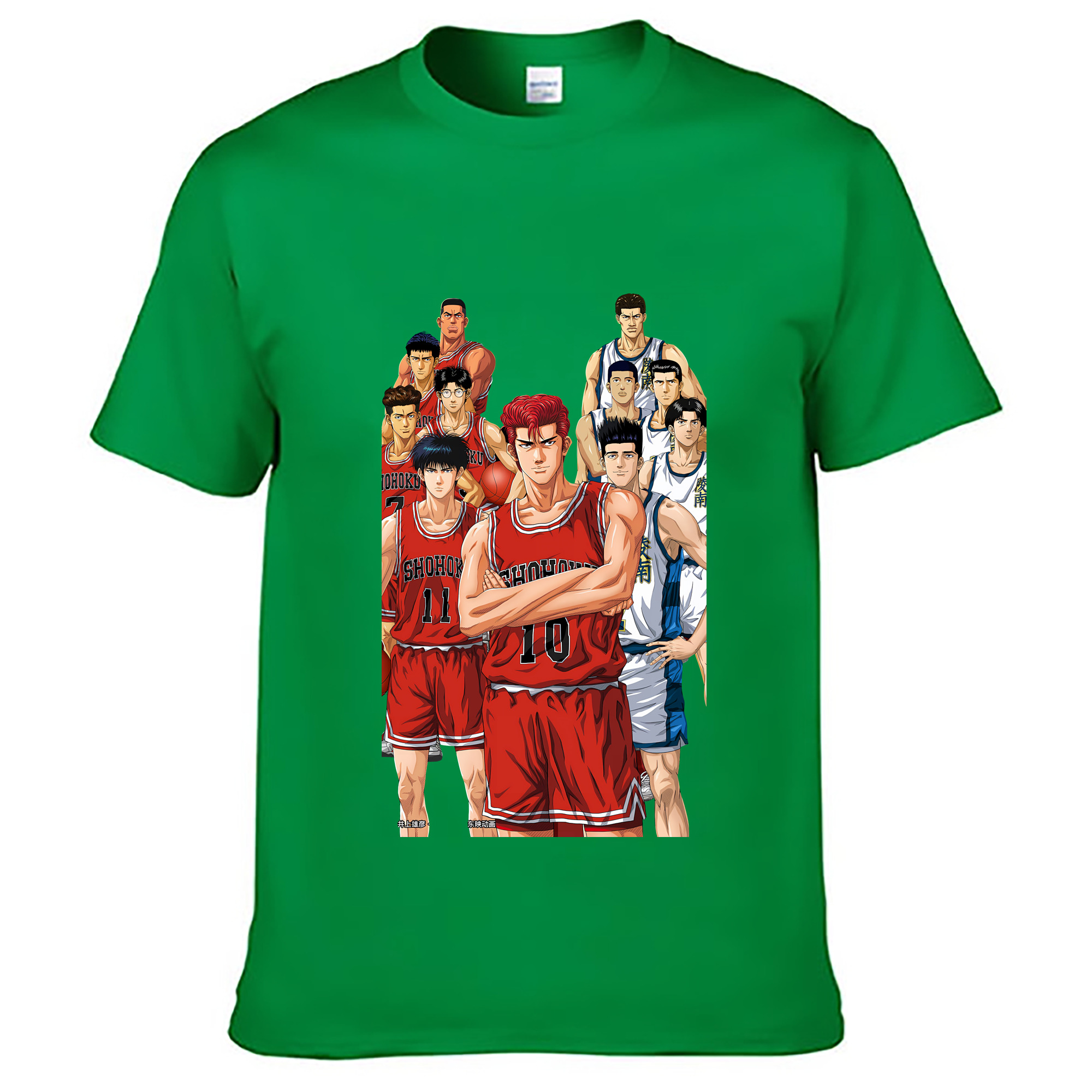 （画像用） SLAM DUNK／スラムダンク レディースカジュアルプリントTシャツ（綿100％）