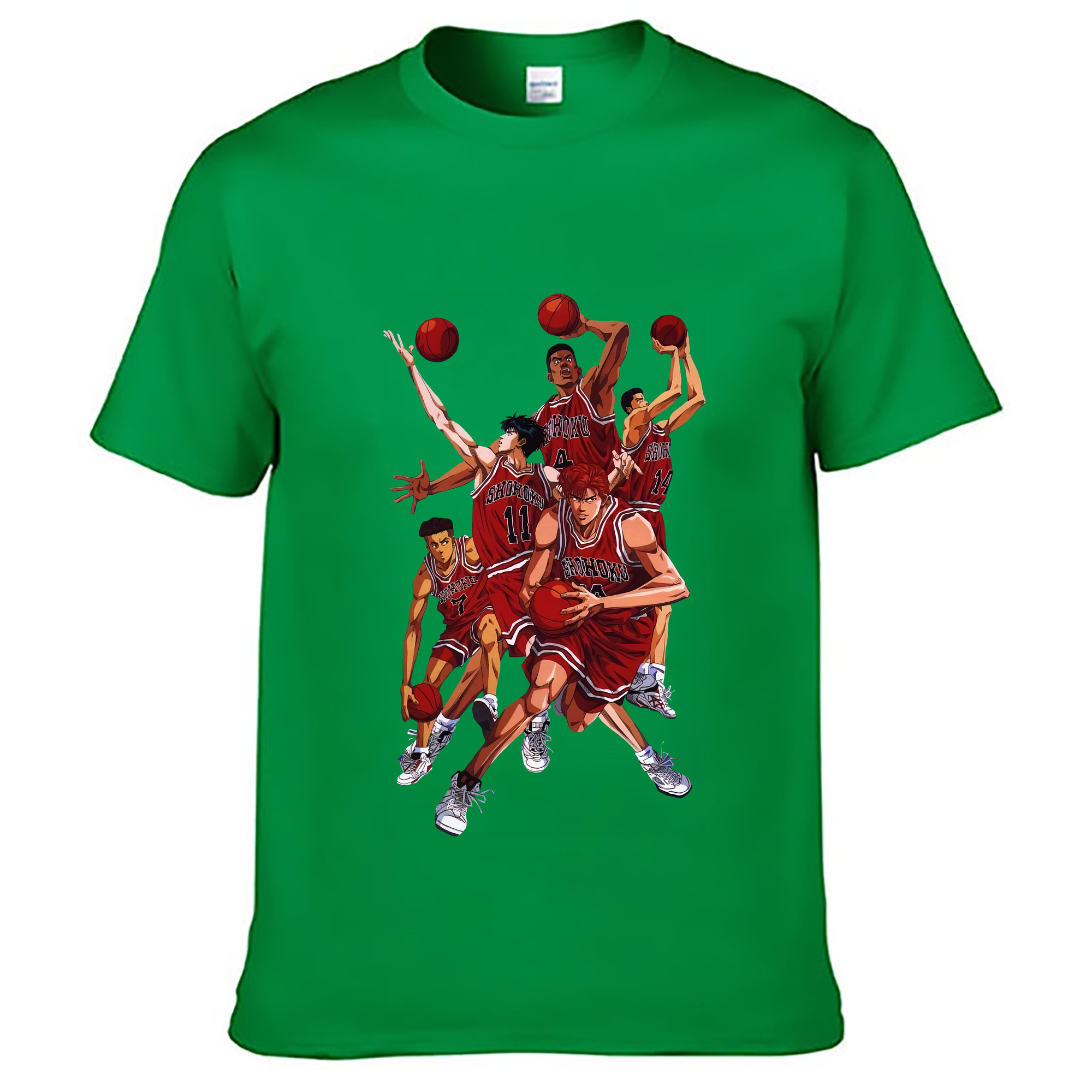 （画像用） SLAM DUNK／スラムダンク レディースカジュアルプリントTシャツ（綿100％）