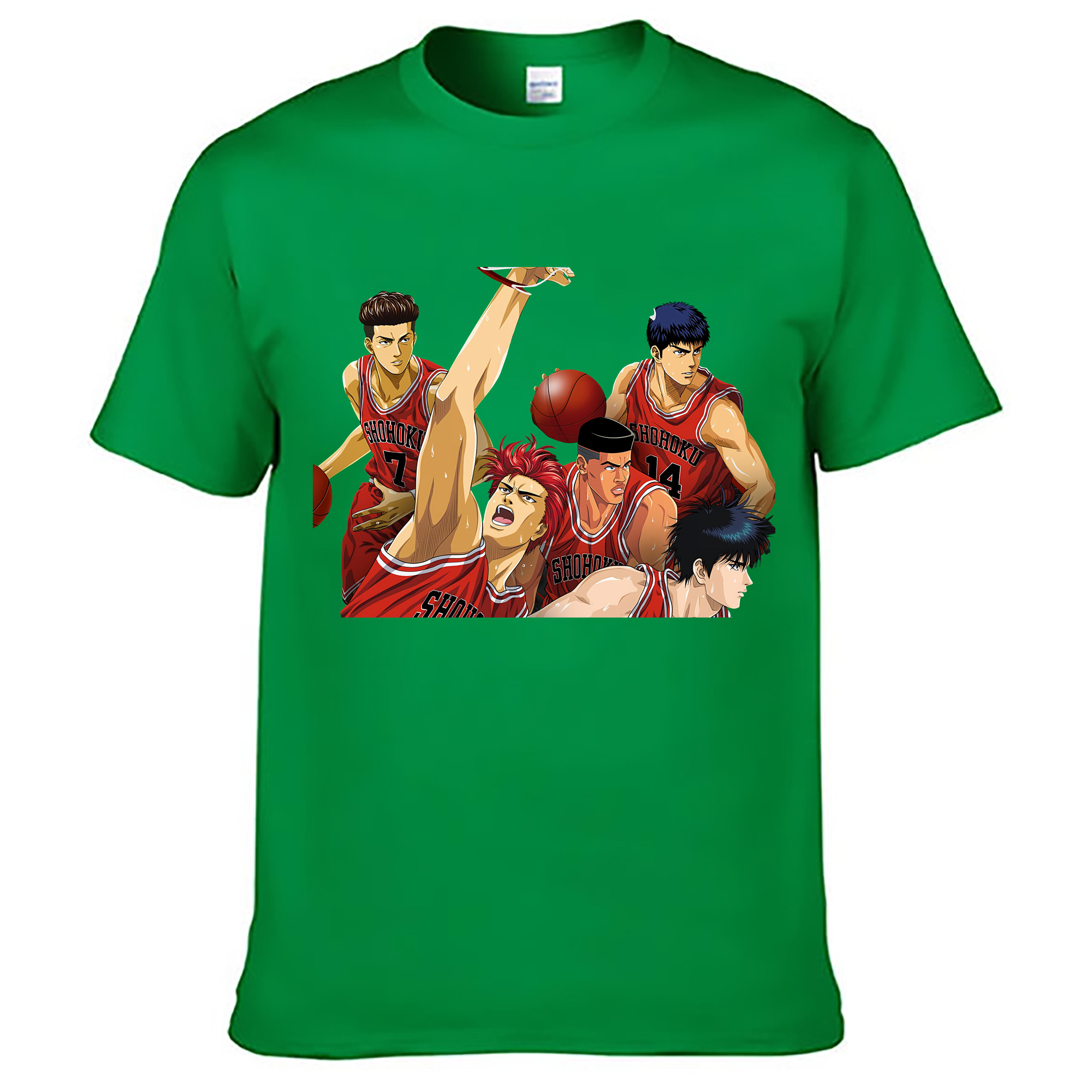 （画像用） SLAM DUNK／スラムダンク レディースカジュアルプリントTシャツ（綿100％）