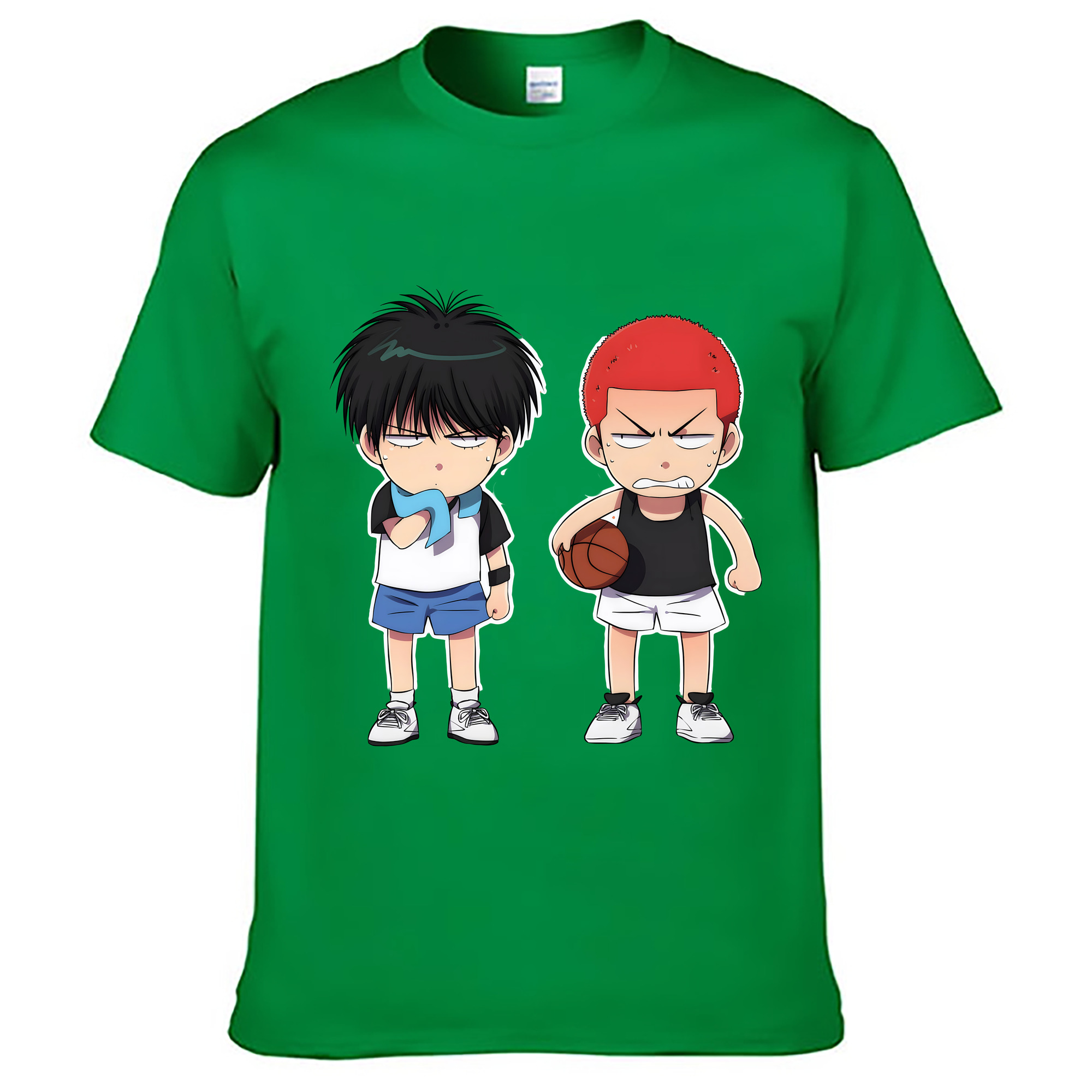 （画像用） SLAM DUNK／スラムダンク レディースカジュアルプリントTシャツ（綿100％）