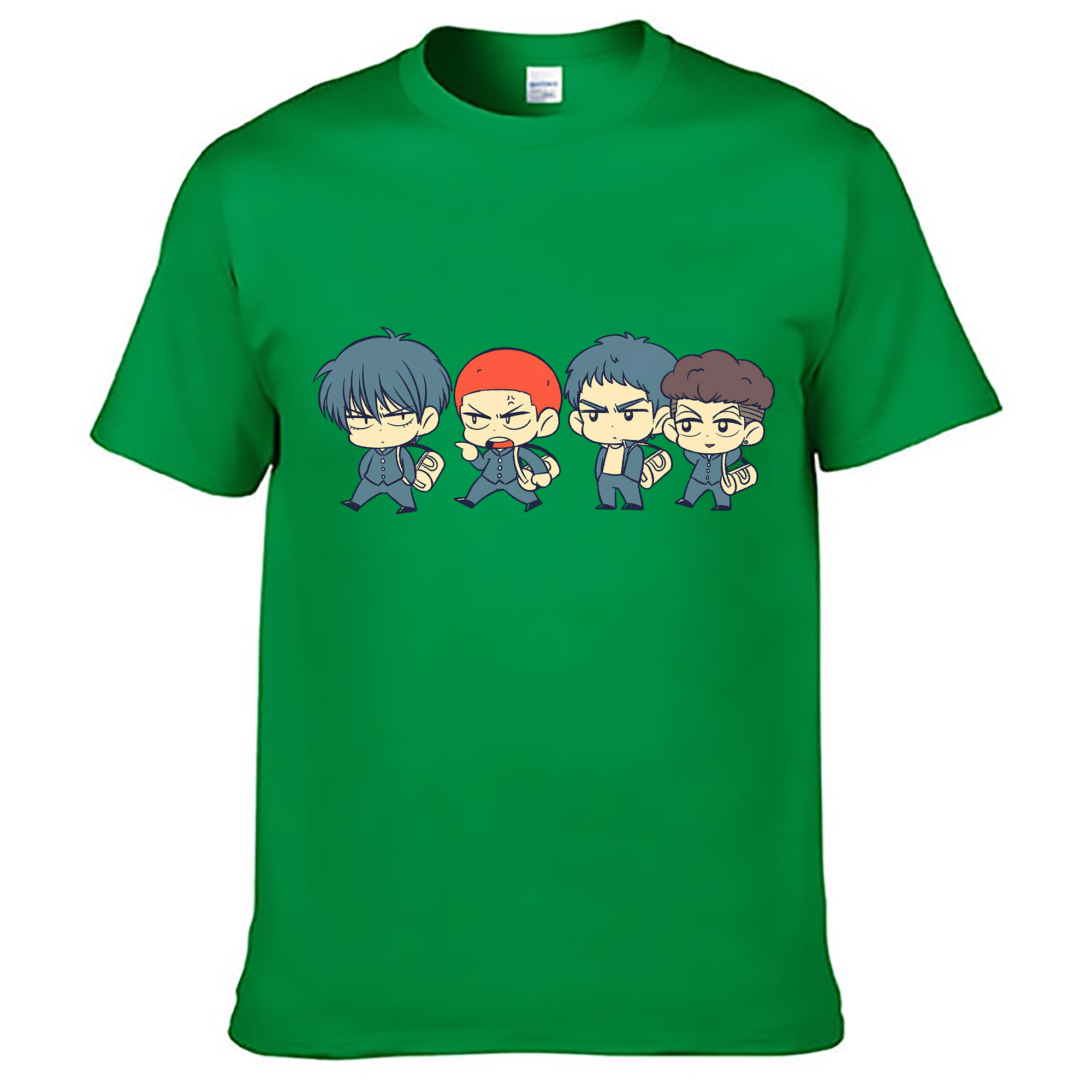 （画像用） SLAM DUNK／スラムダンク レディースカジュアルプリントTシャツ（綿100％）