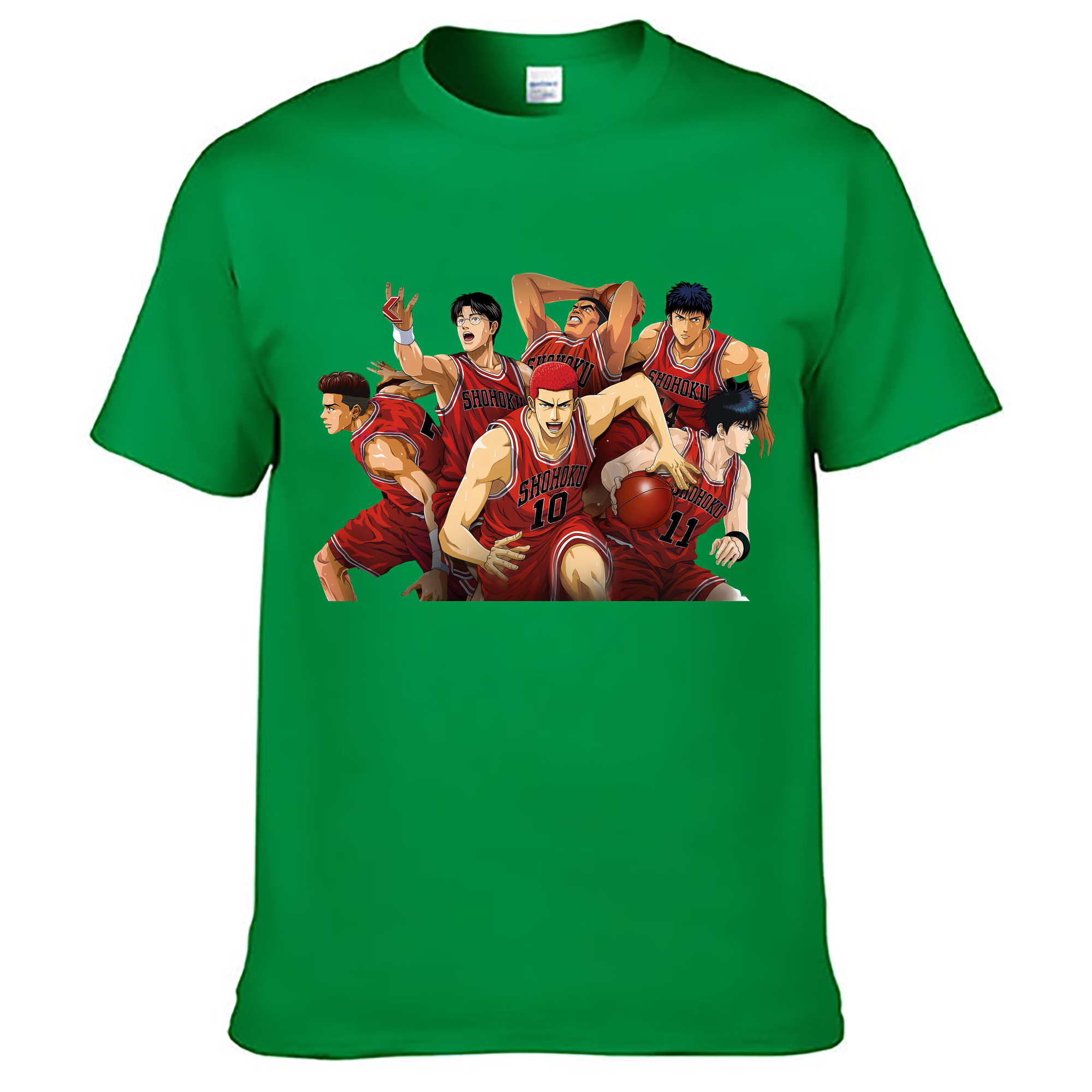 （画像用） SLAM DUNK／スラムダンク レディースカジュアルプリントTシャツ（綿100％）