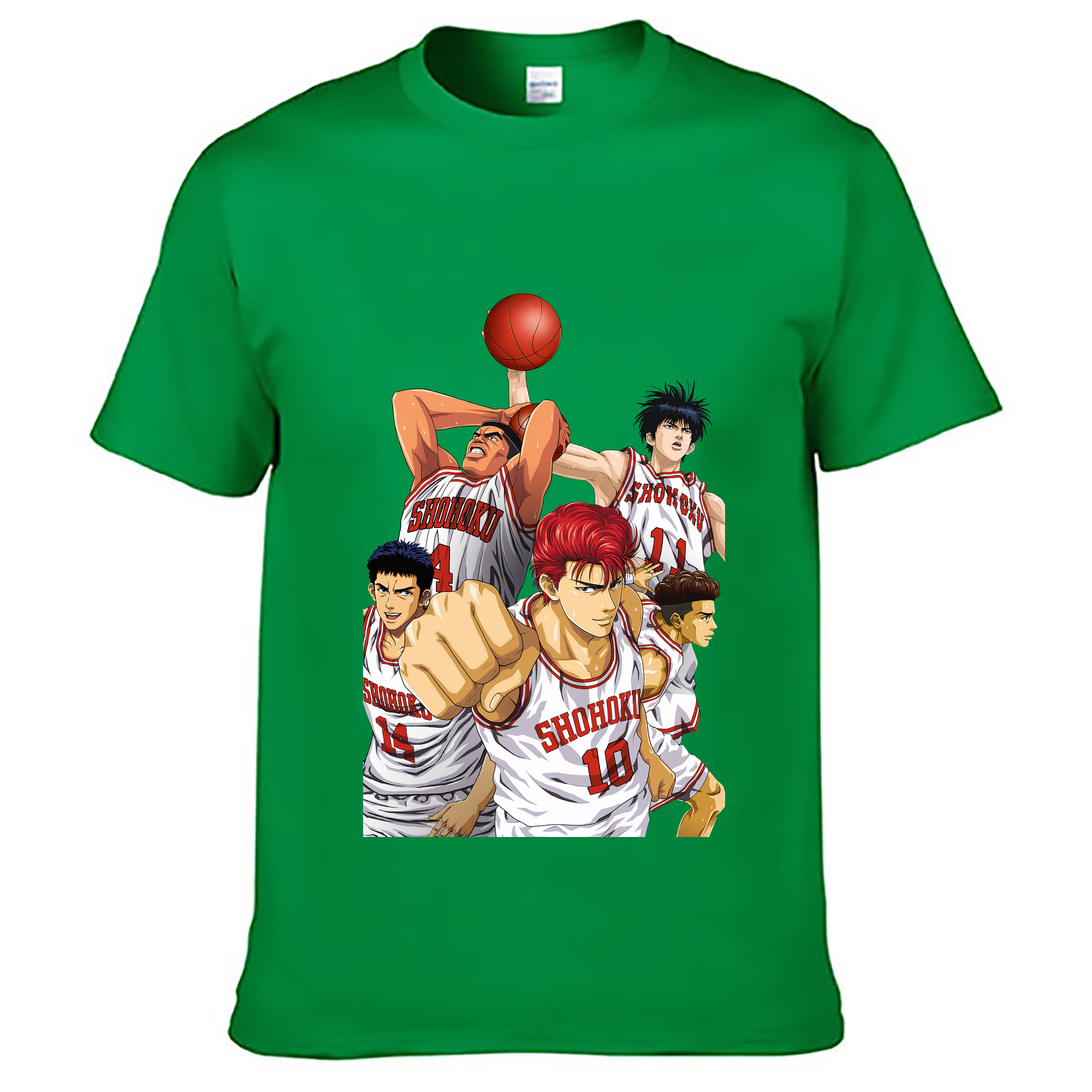 （画像用） SLAM DUNK／スラムダンク レディースカジュアルプリントTシャツ（綿100％）