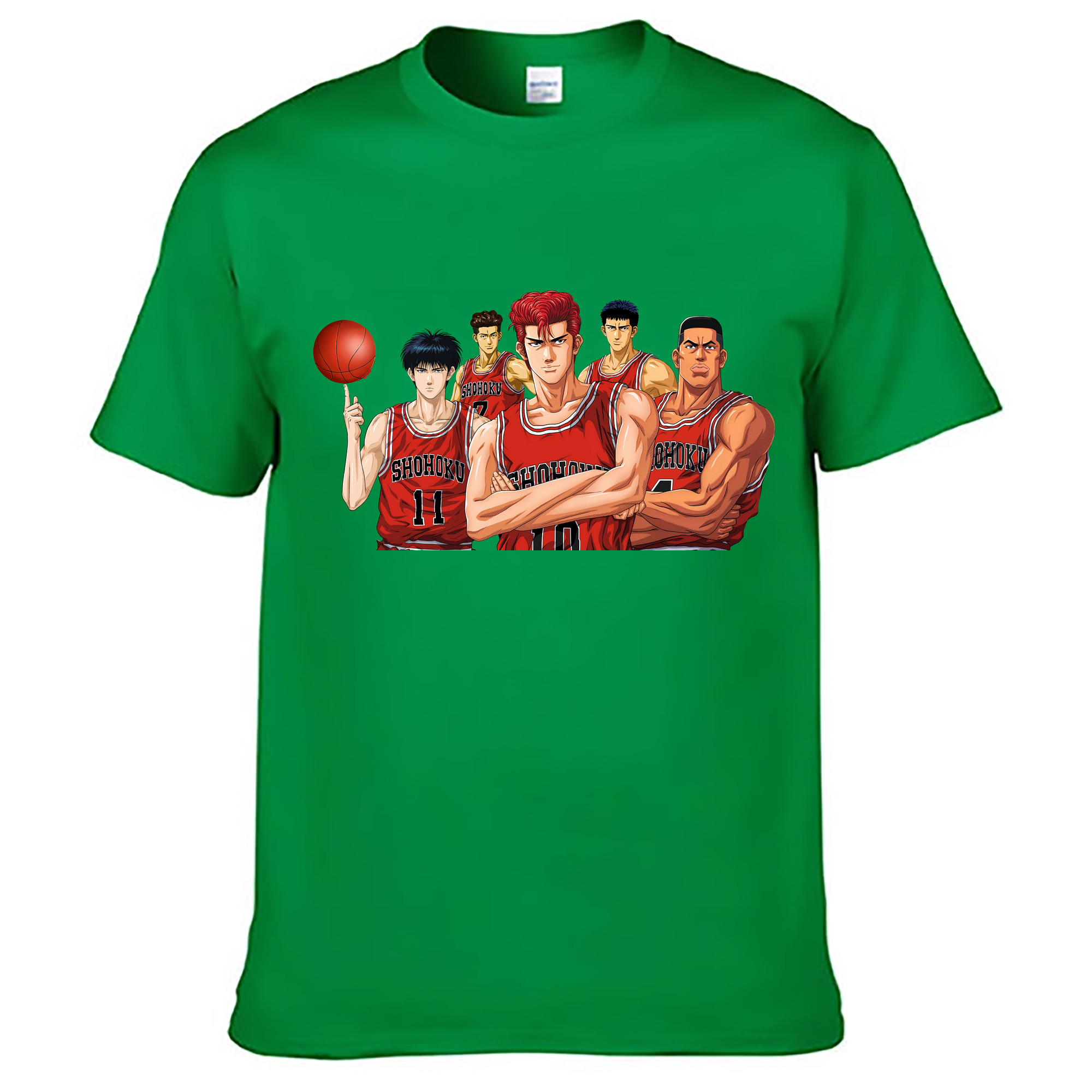 （画像用） SLAM DUNK／スラムダンク レディースカジュアルプリントTシャツ（綿100％）