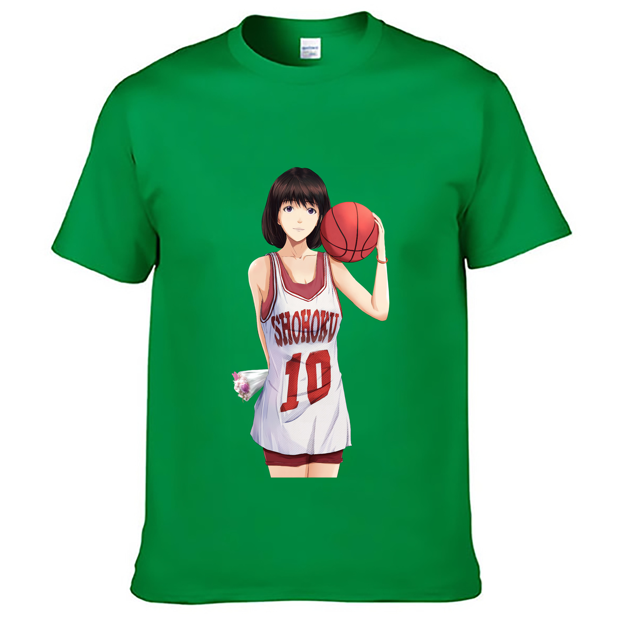 （画像用） SLAM DUNK／スラムダンク レディースカジュアルプリントTシャツ（綿100％）