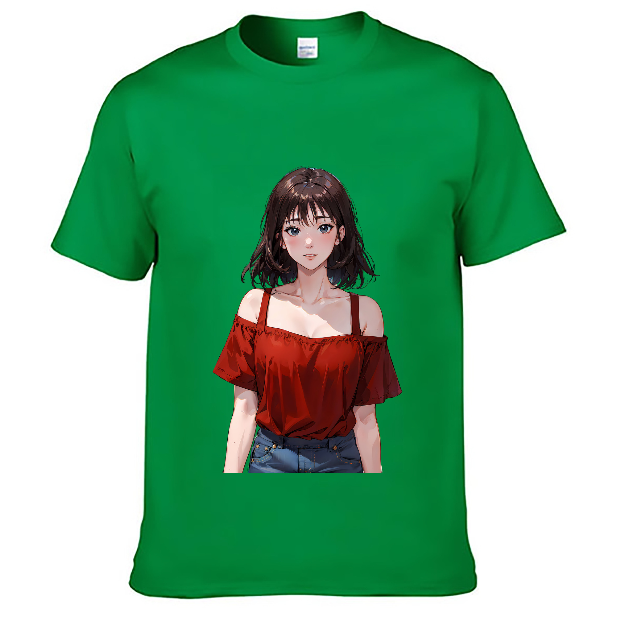 （画像用） SLAM DUNK／スラムダンク レディースカジュアルプリントTシャツ（綿100％）