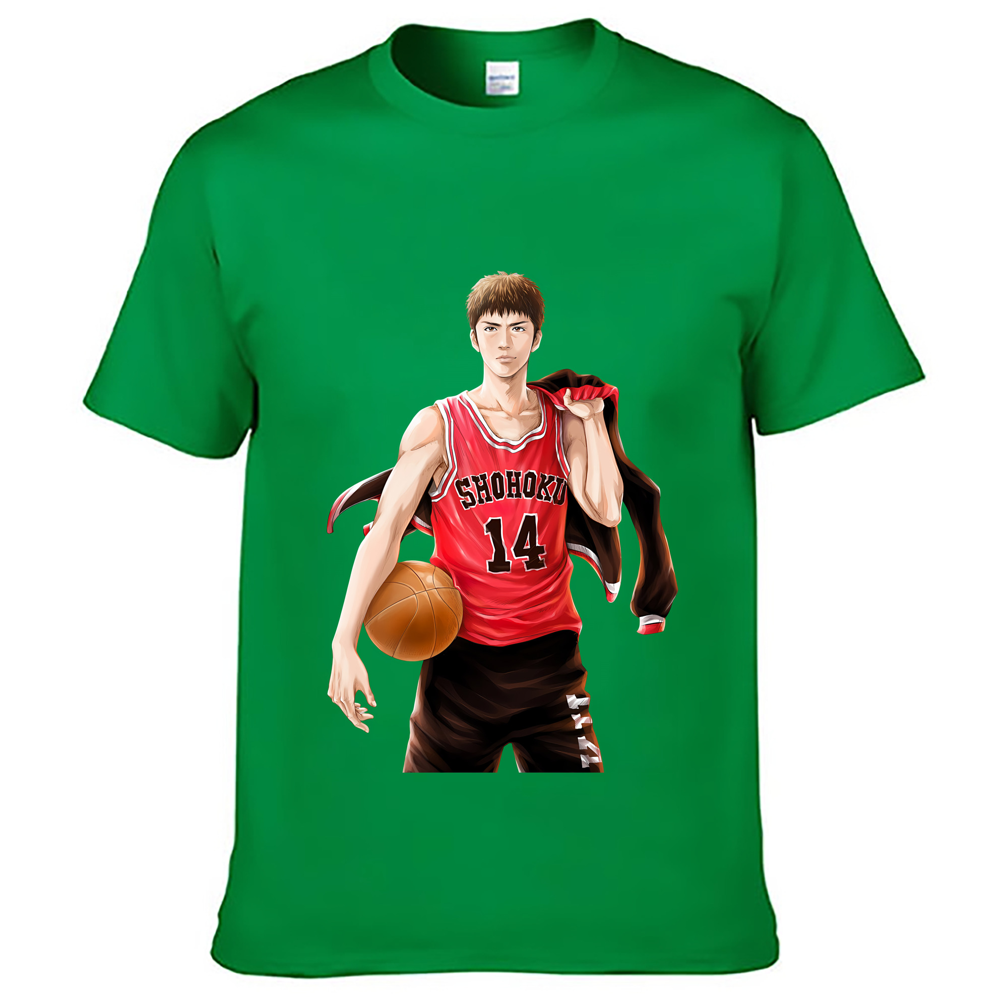 （画像用） SLAM DUNK／スラムダンク レディースカジュアルプリントTシャツ（綿100％）