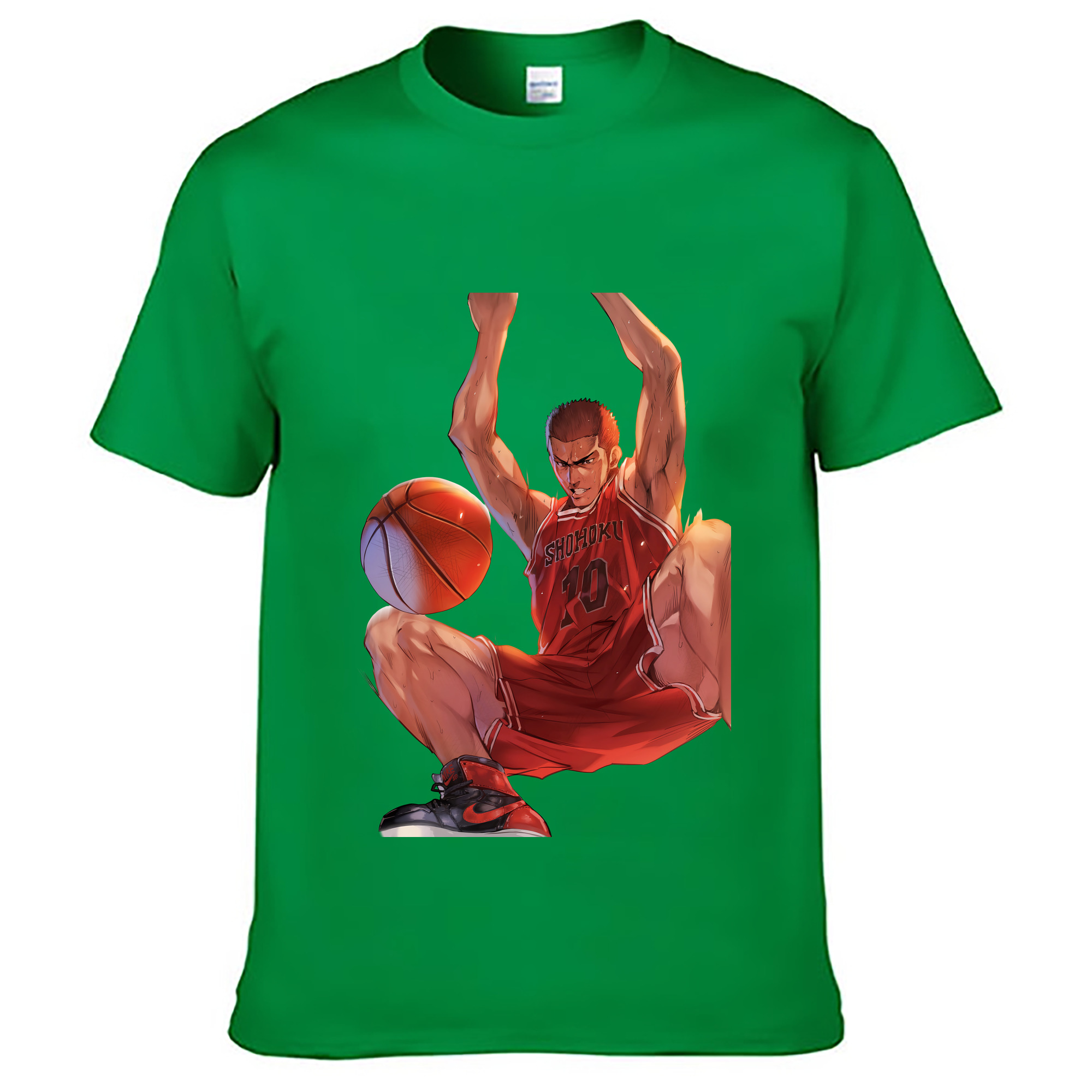 （画像用） SLAM DUNK／スラムダンク レディースカジュアルプリントTシャツ（綿100％）