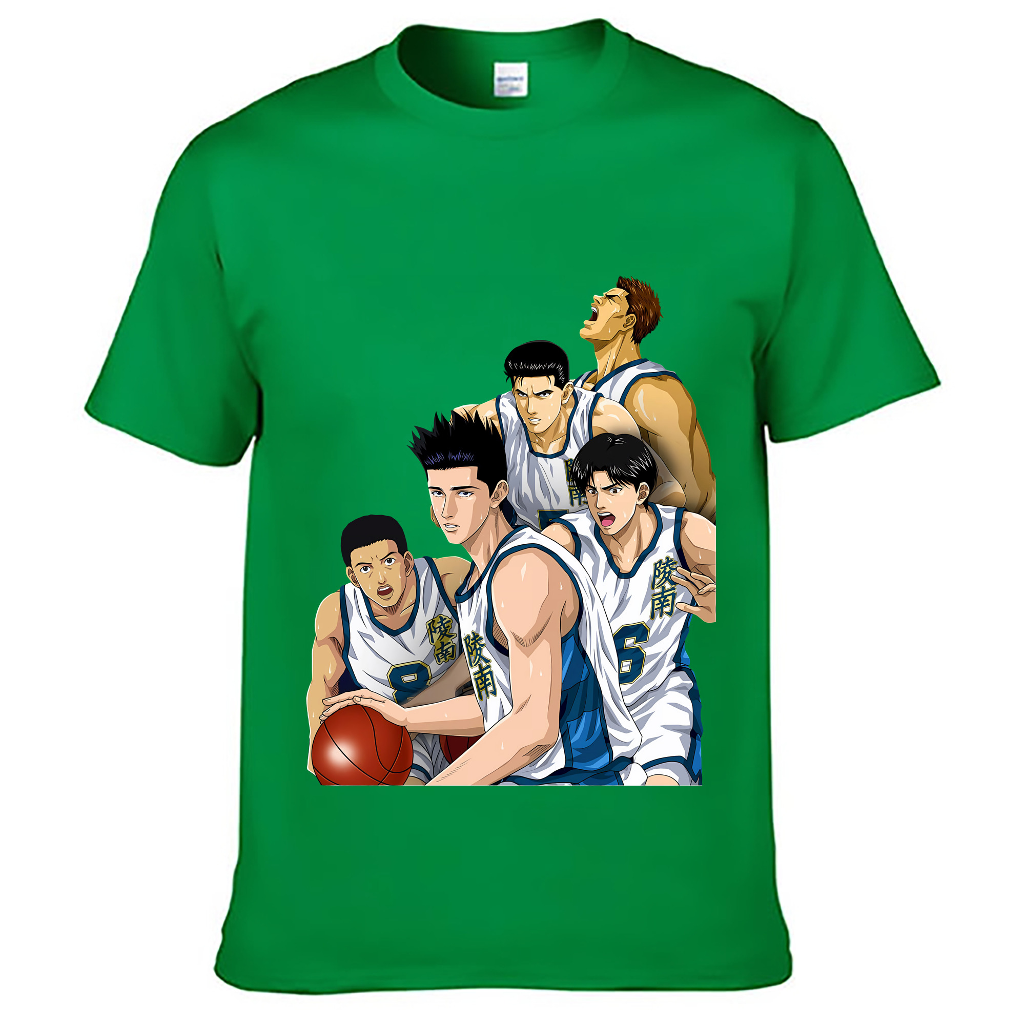 （画像用） SLAM DUNK／スラムダンク レディースカジュアルプリントTシャツ（綿100％）