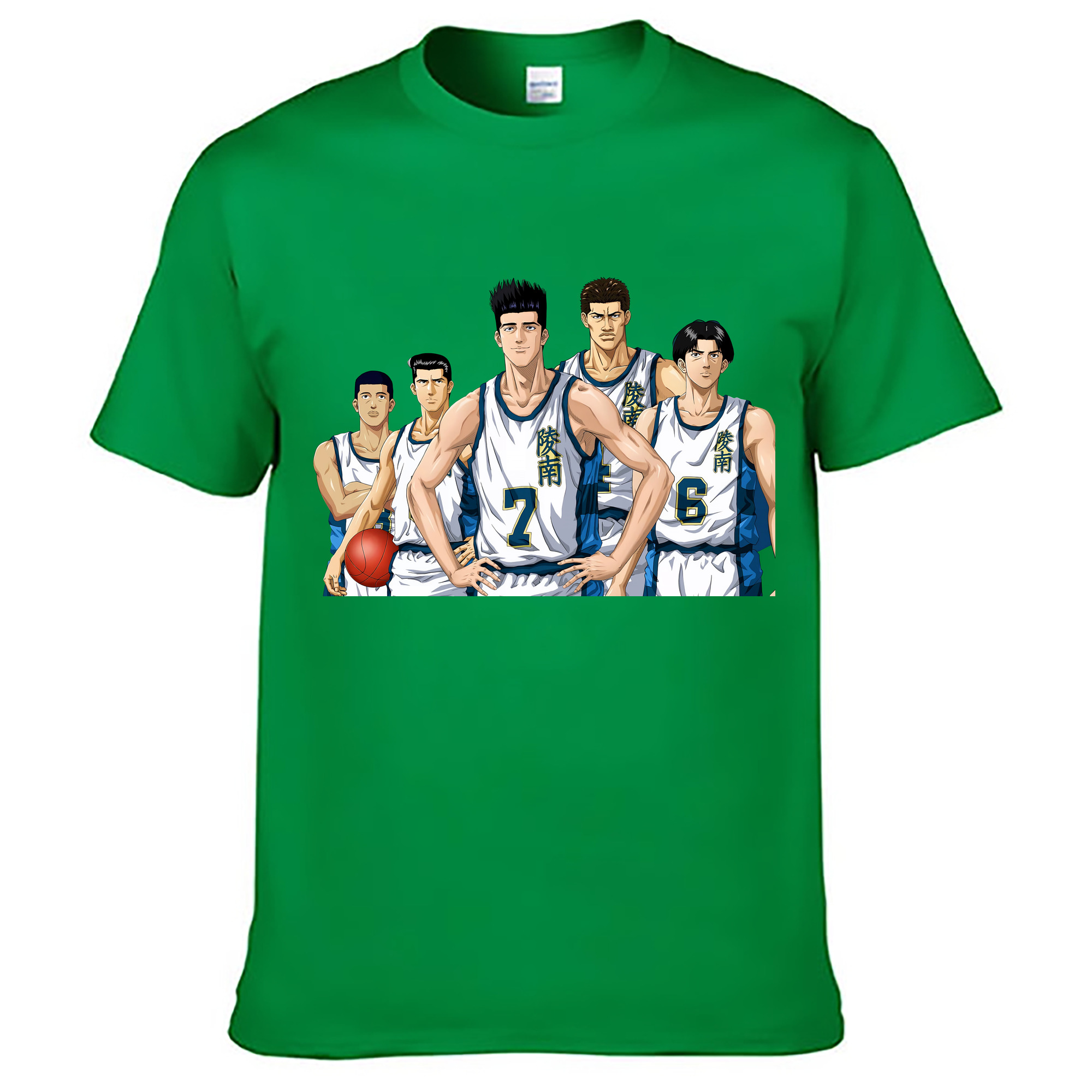 （画像用） SLAM DUNK／スラムダンク レディースカジュアルプリントTシャツ（綿100％）