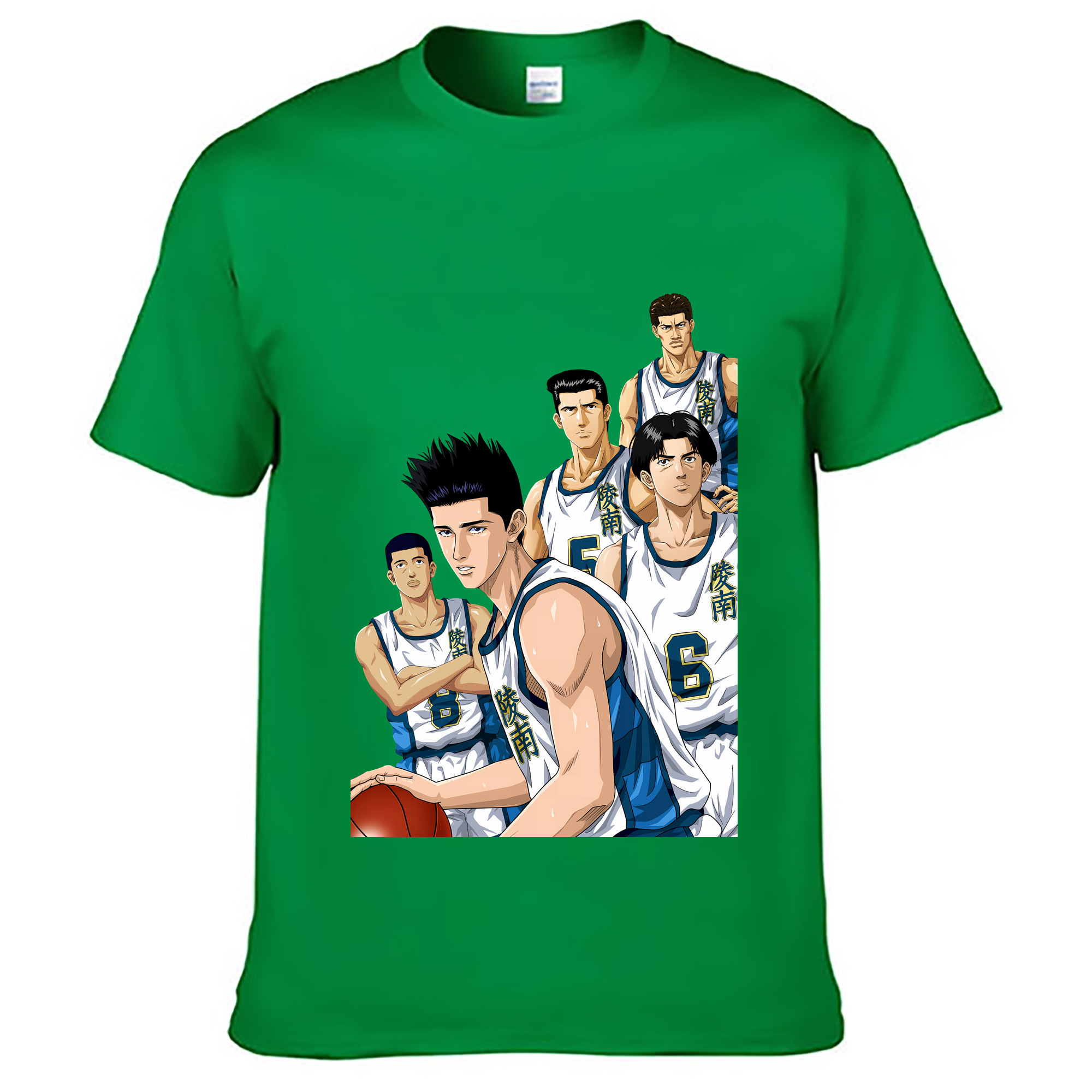 （画像用） SLAM DUNK／スラムダンク レディースカジュアルプリントTシャツ（綿100％）