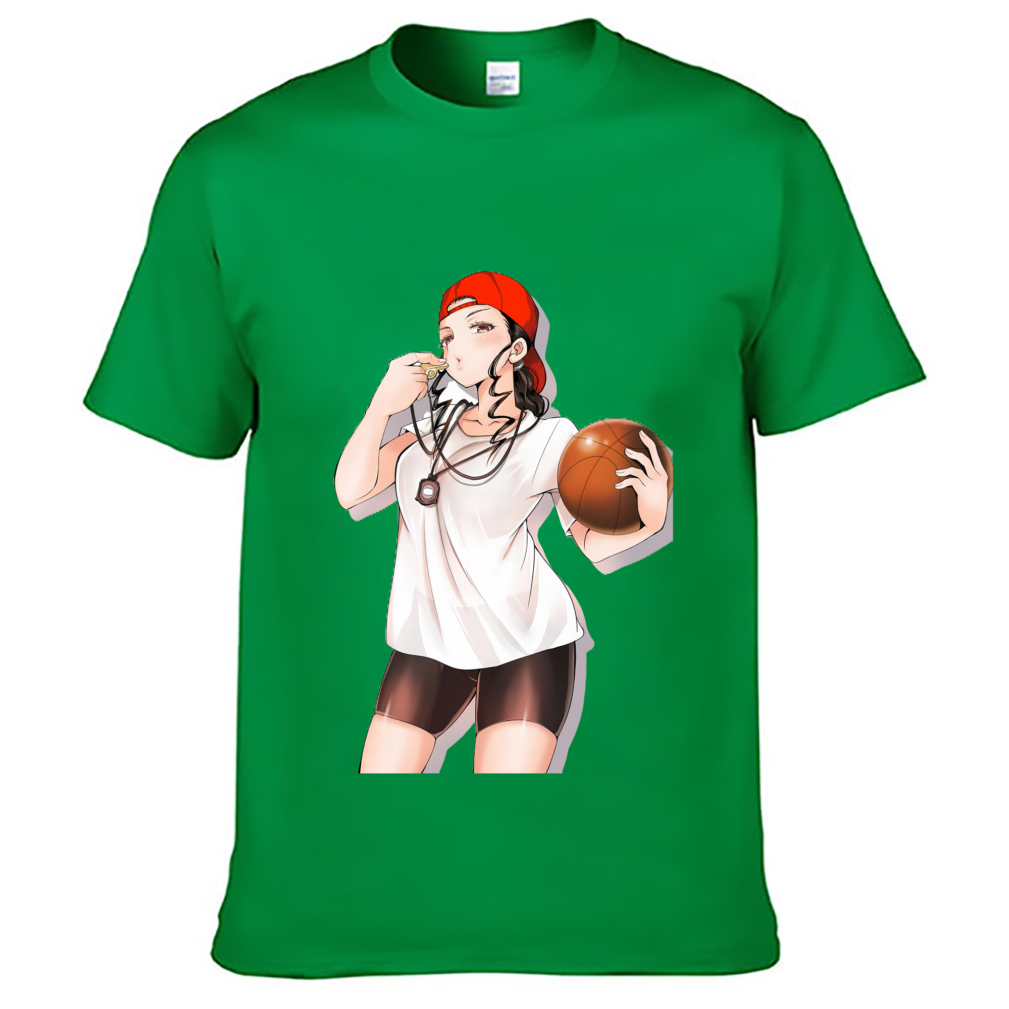 （画像用） SLAM DUNK／スラムダンク レディースカジュアルプリントTシャツ（綿100％）